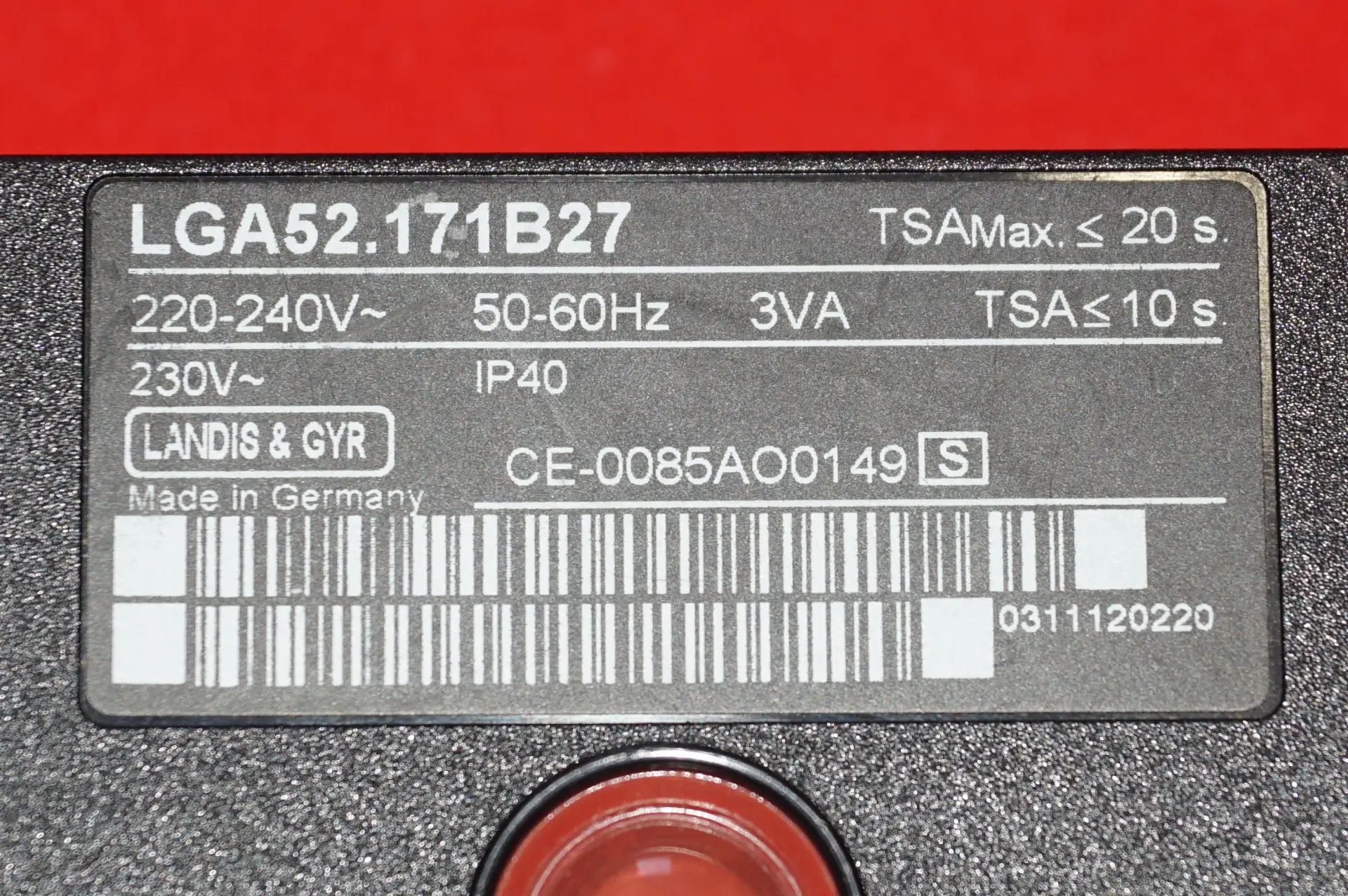 Landis & Gyr / Siemens Gasfeuerungsautomat LGA 52 – Ansicht 3