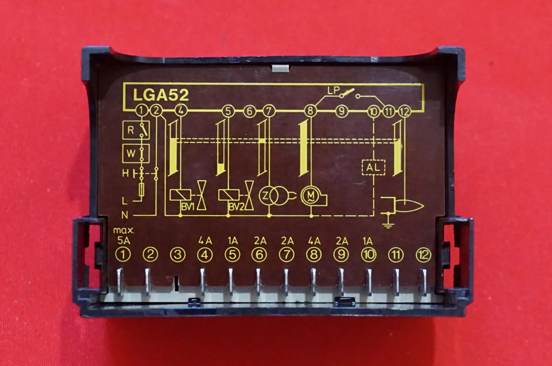 Landis & Gyr / Siemens Gasfeuerungsautomat LGA 52 – Ansicht 4