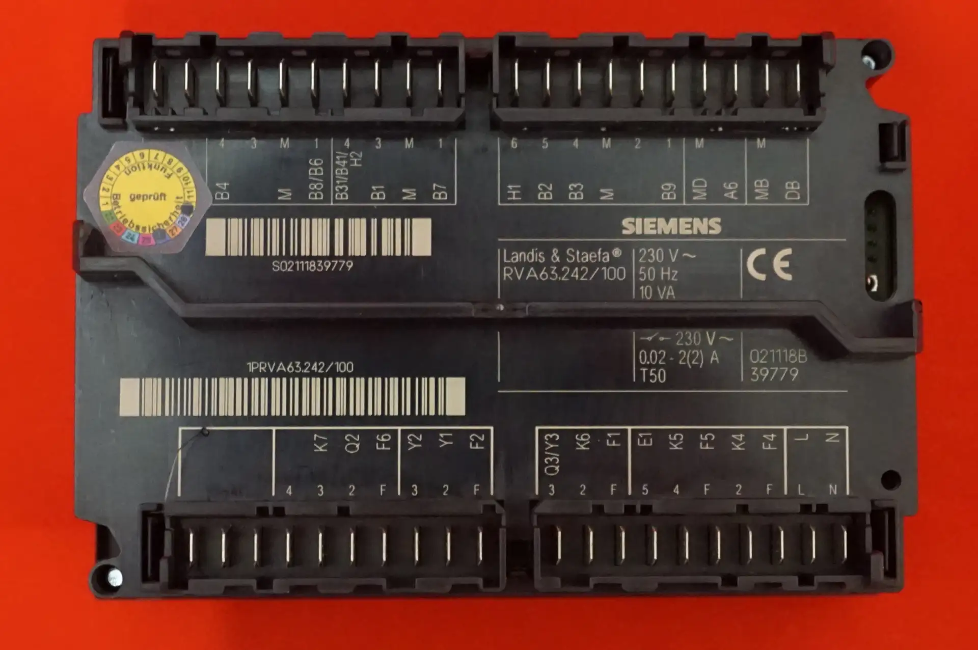 Siemens / Brötje RVA 63.242/100 Kesselregelung Eurocontrol KM – Ansicht 7