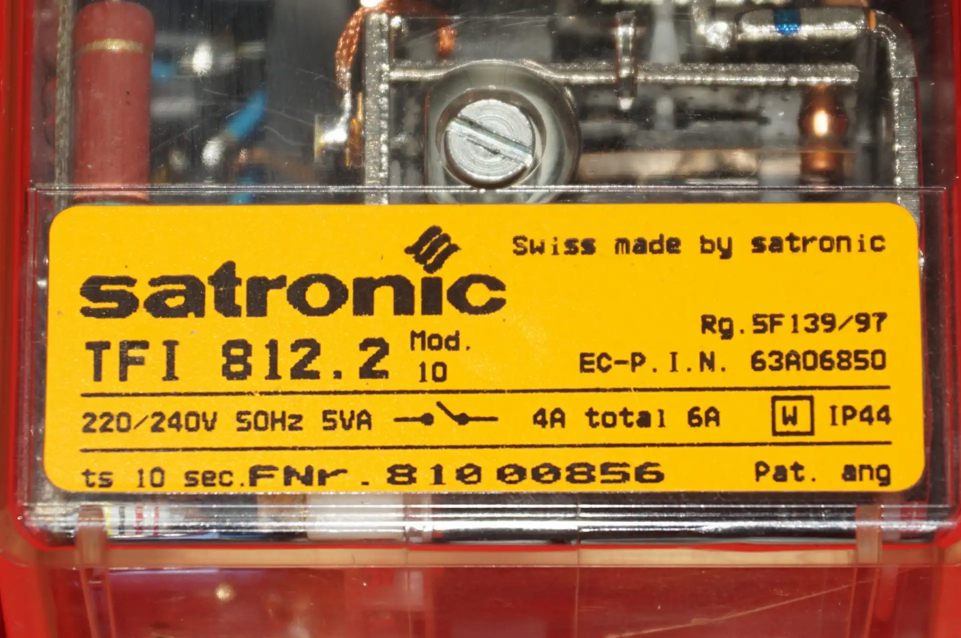 Resideo / Satronic Feuerungsautomat TFI 812.2 / 812.1 Mod. 10 – Ansicht 3