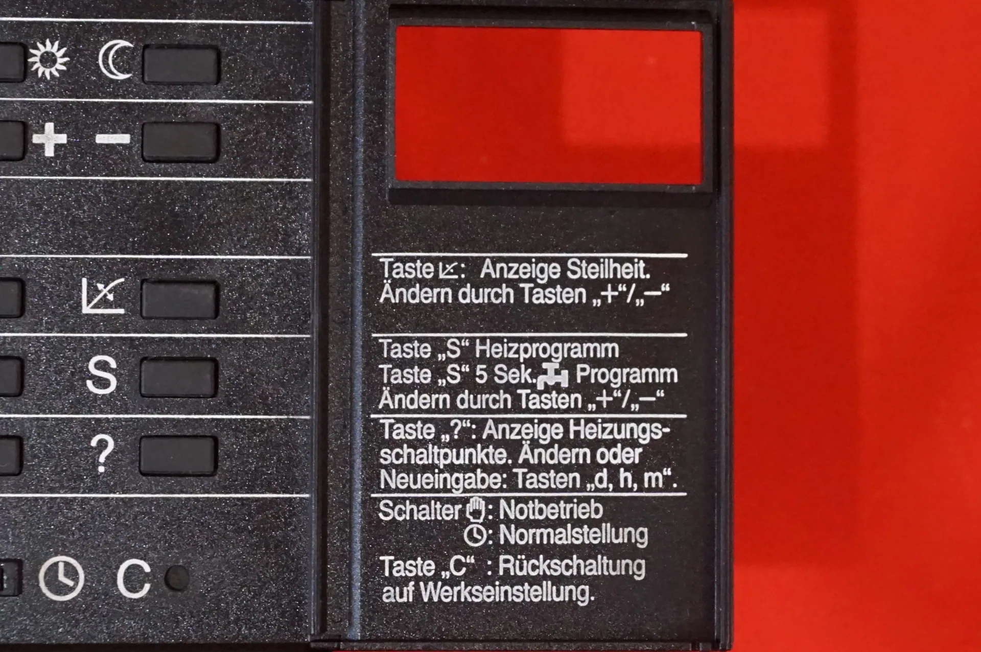 Klöckner LOGON WKB digital Heizungsregler – Ansicht 7