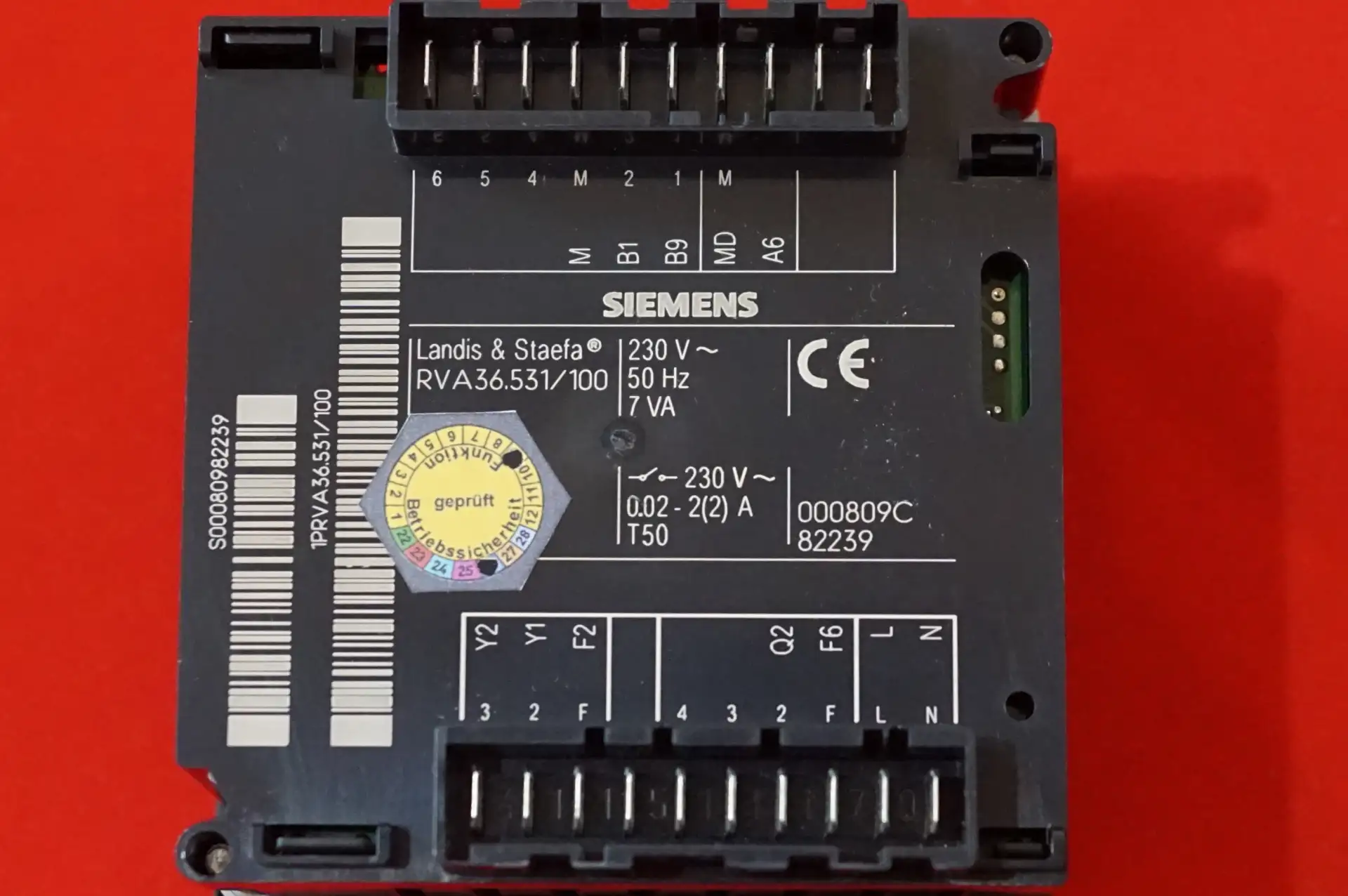 Siemens / Landis & Staefa / Brötje RVA 36.531/100 Eurocontrol BMO – Ansicht 8