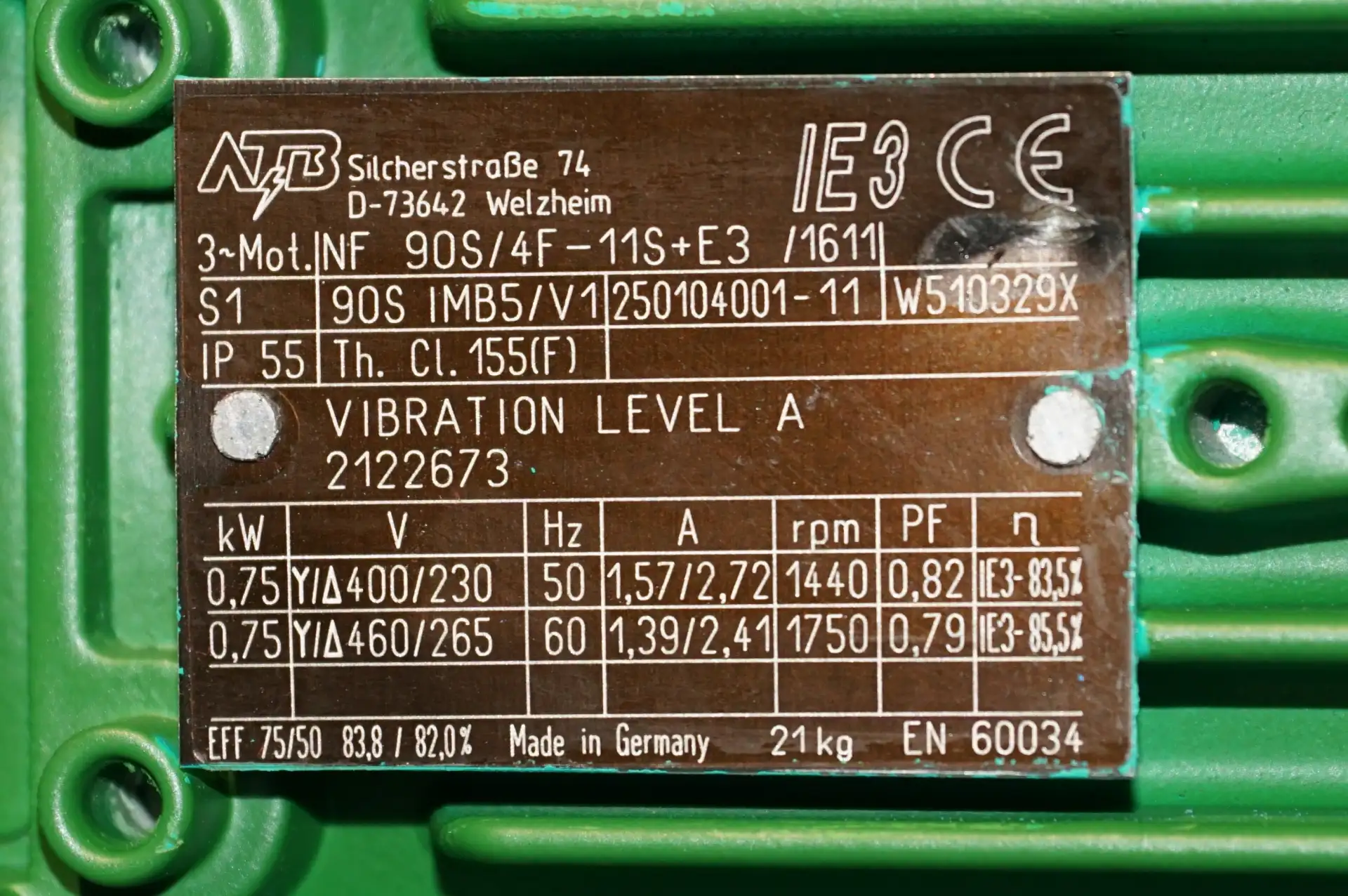 Wilo VeroLine Heizungsspumpe IPL 80/125-0,75/4  UNBENUTZT – Ansicht 11