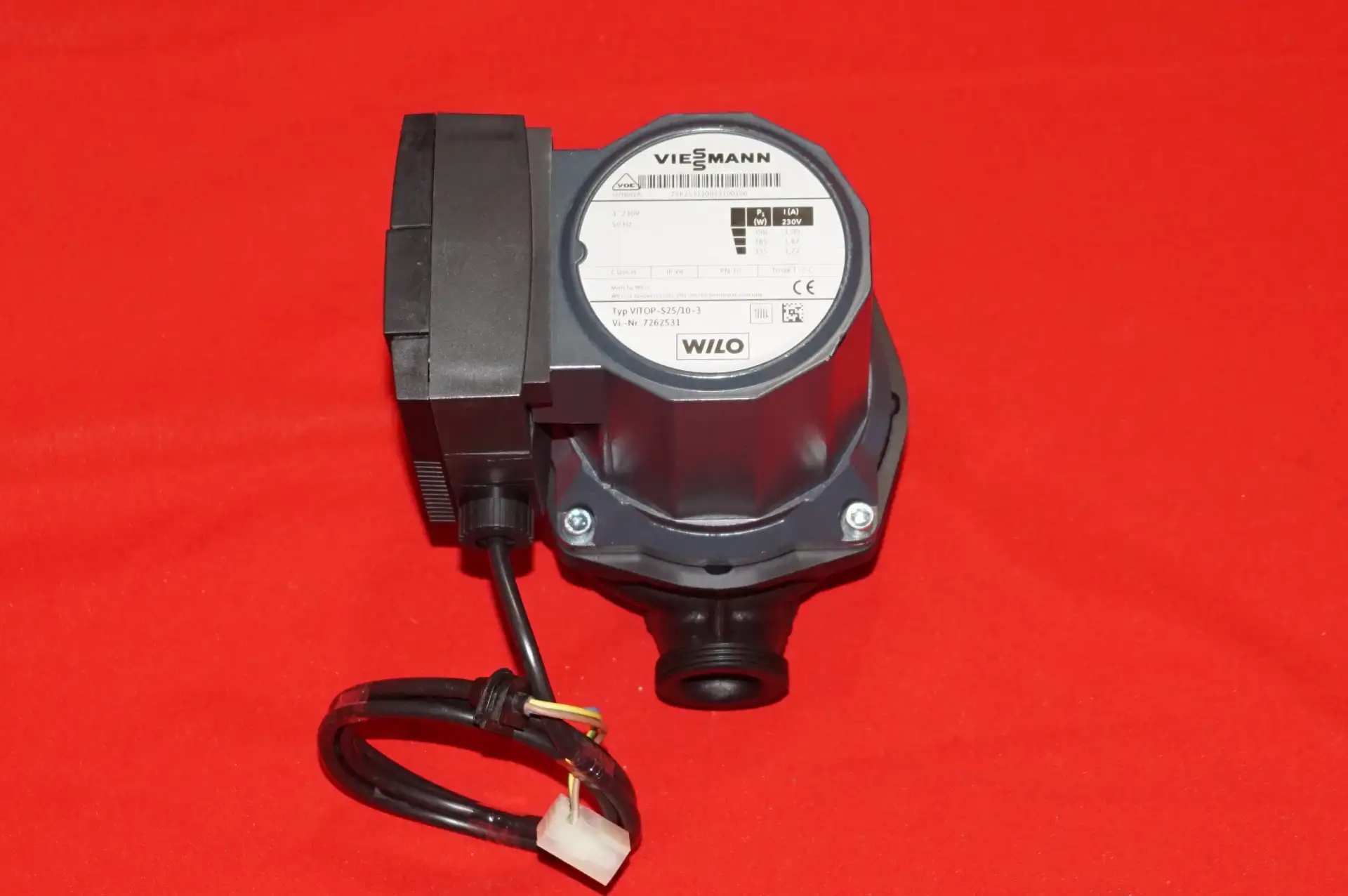 Wilo TOP S25/10 Heizkreispumpe Viessmann VITOP 230V~ – Ansicht 2