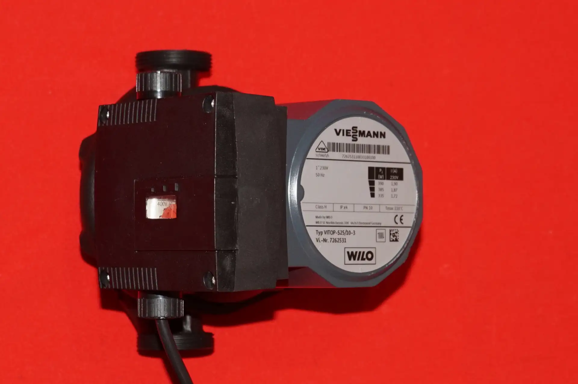 Wilo TOP S25/10 Heizkreispumpe Viessmann VITOP 230V~ – Ansicht 3