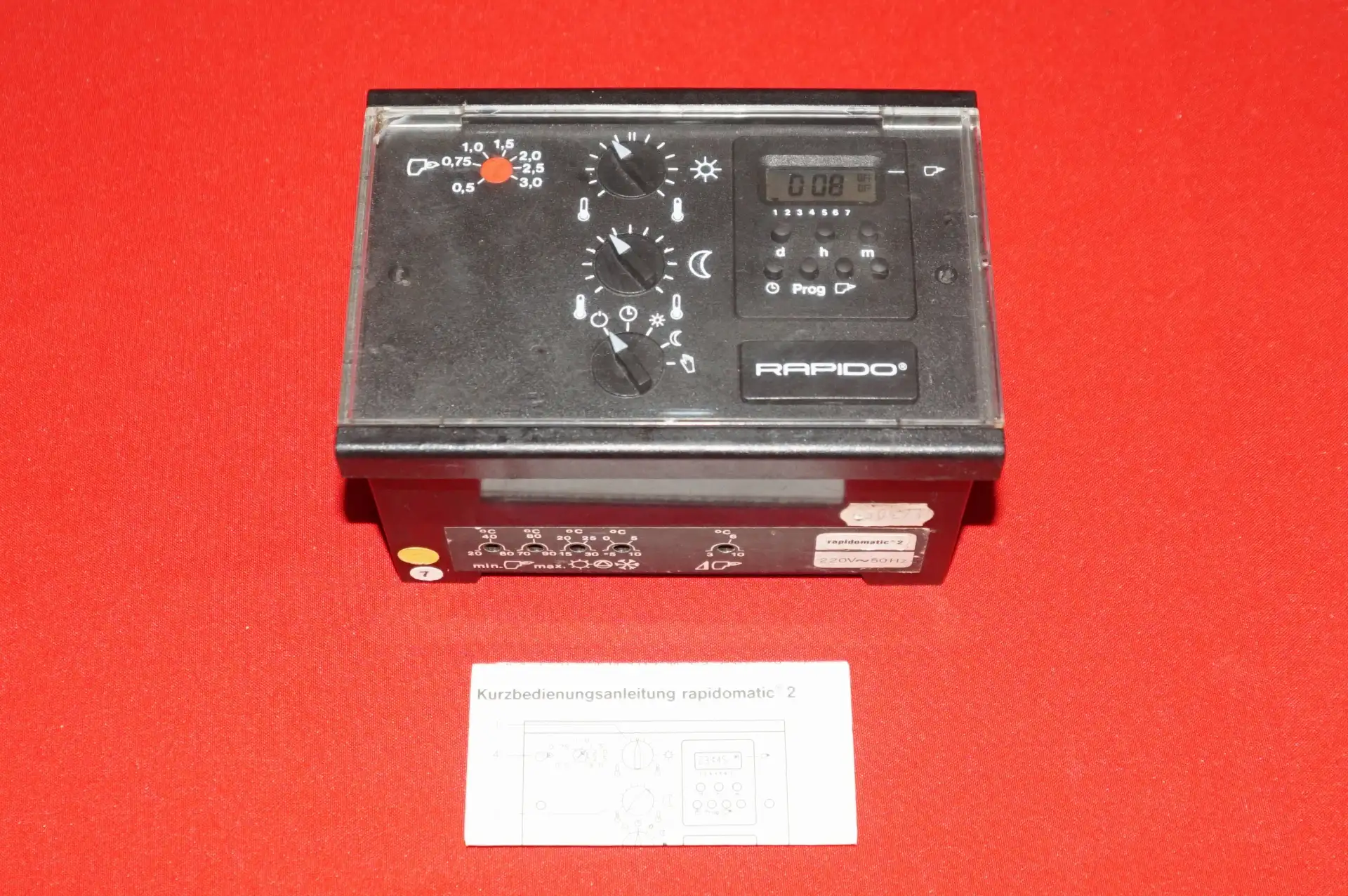 Rapido / EBV Kesselregelung Rapidomatic 2 digital TOP ZUSTAND – Produktansicht