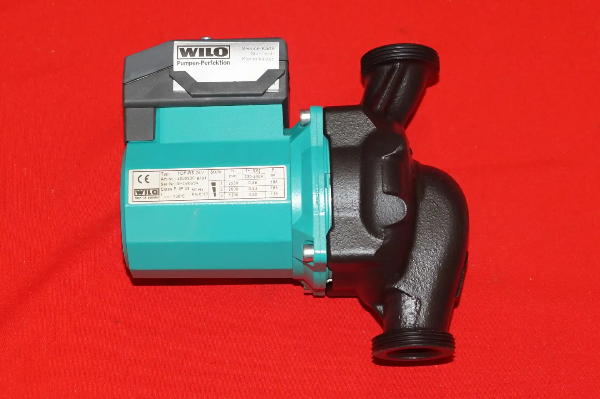 Wilo TOP RS 25/7 Heizkreispumpe WIE NEU – Ansicht 9