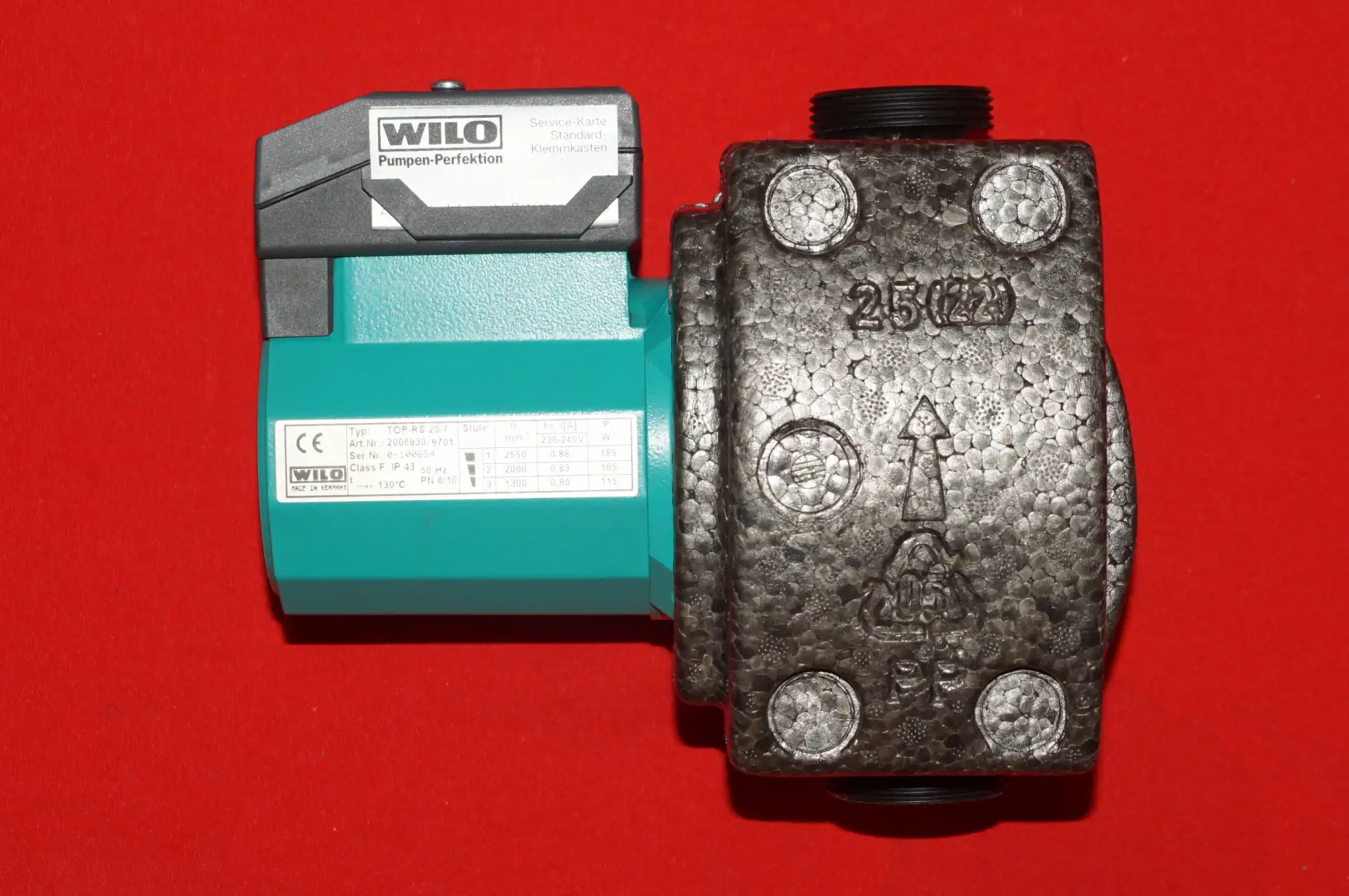 Wilo TOP RS 25/7 Heizkreispumpe WIE NEU – Ansicht 4