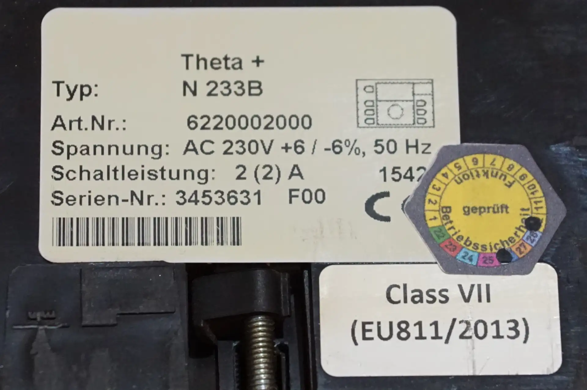 EBV Heizungsregelung Theta + N 233 B – Ansicht 5