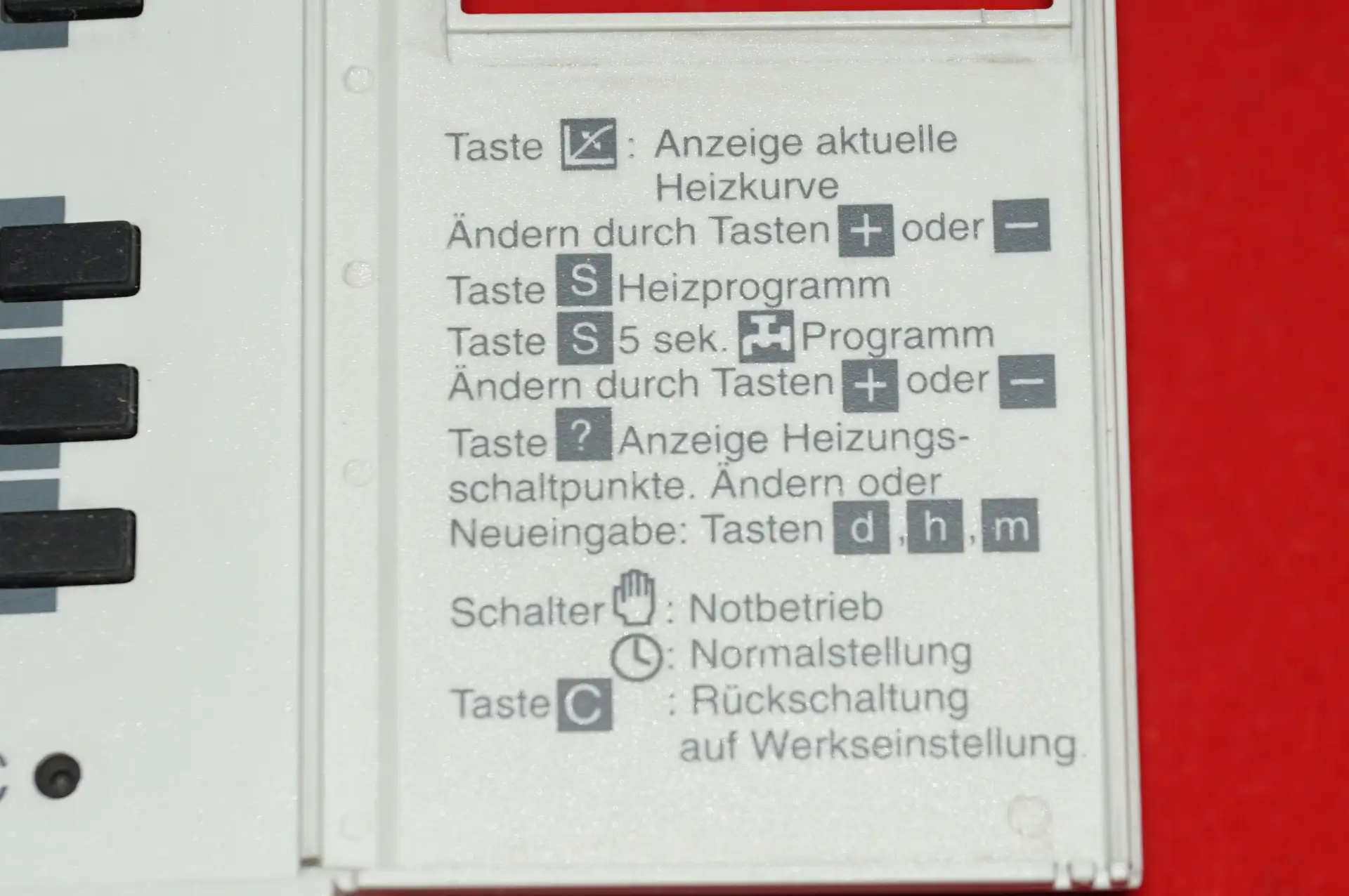 Klöckner Logon E Heizungsregler – Ansicht 5