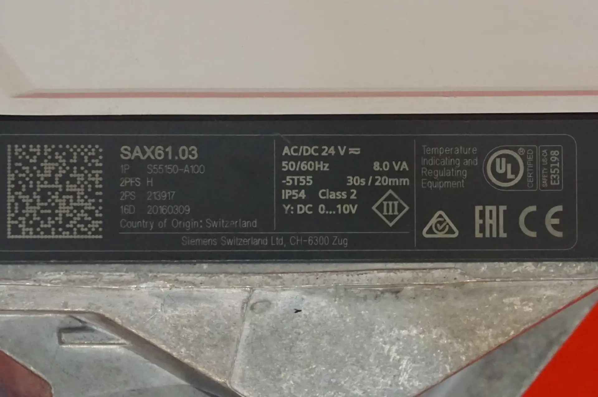 Siemens VXF 40.40-19 Dreiwegventil inkl. Stellmotor SAX 61.03 – Ansicht 8