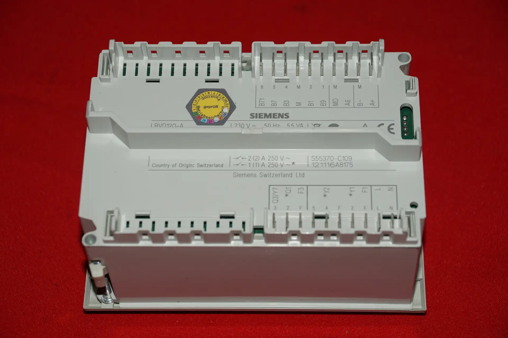 Siemens RVD 120 Heizungsregelung Fernheizungsregler – Ansicht 6