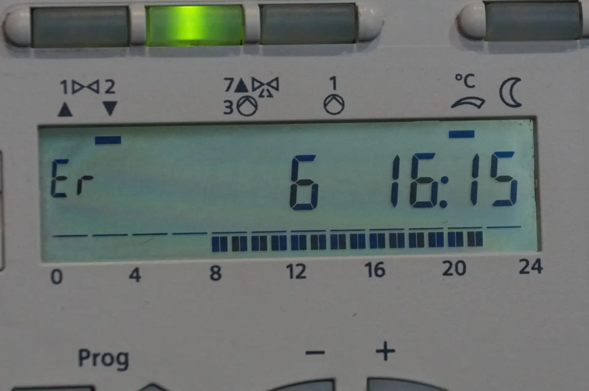 Siemens RVD 120 Heizungsregelung Fernheizungsregler – Ansicht 5