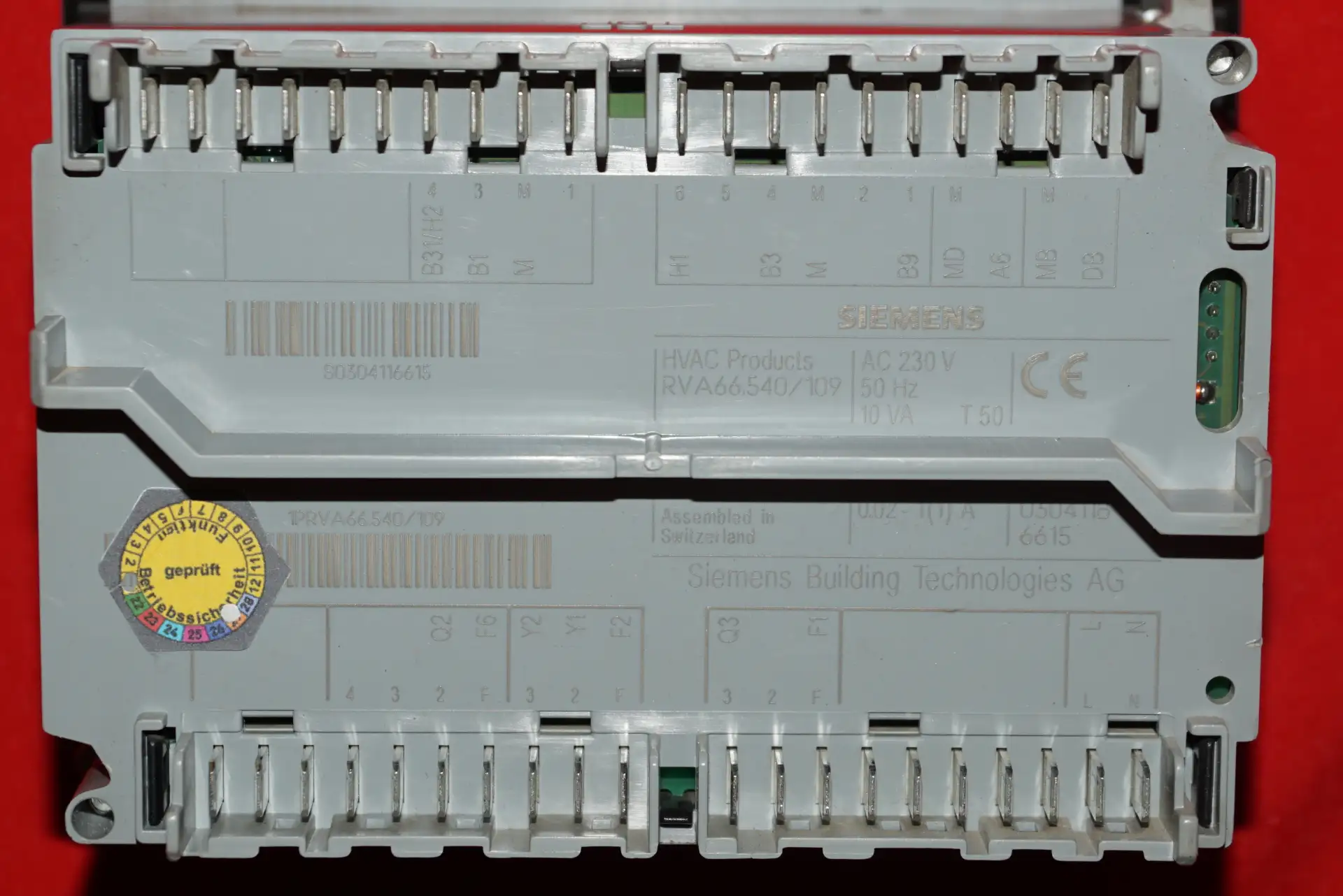 Siemens / Landis & Staefa RVA 66.540 Heizungsregelung – Ansicht 8