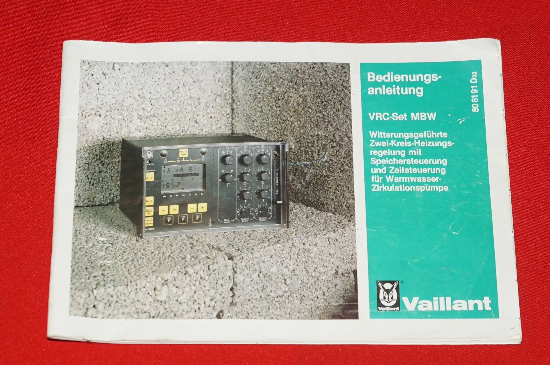Vaillant VRC – CMBW Heizungsregler – Ansicht 10