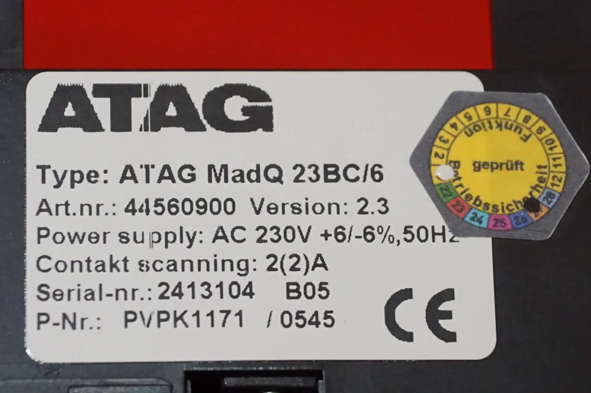 Theta Atag MadQ 23BC/6 Heizungsregelung – Ansicht 5