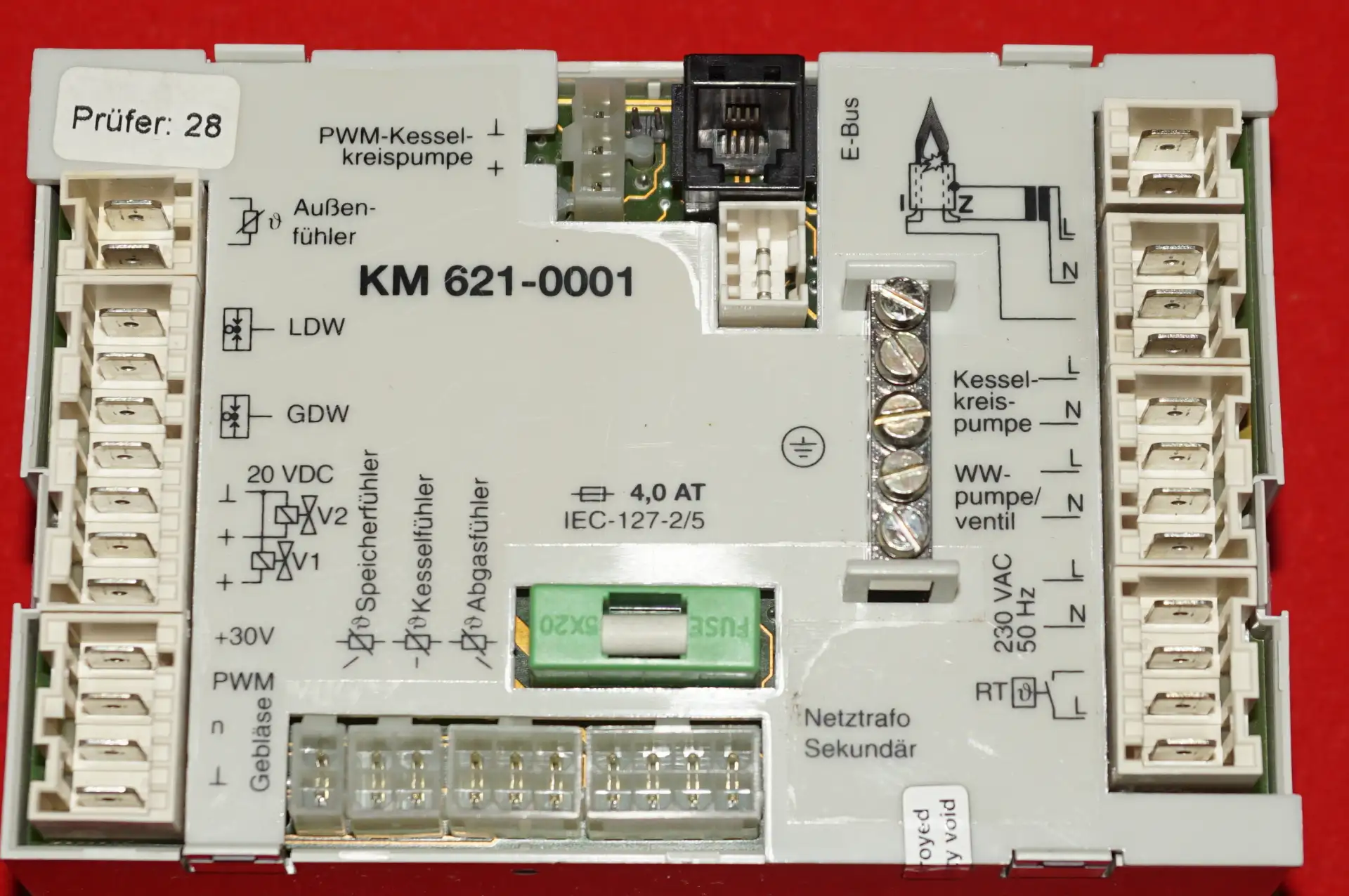 Kromschröder Heizungsregelung KM621 – 0001  CXE Kesselmodul – Ansicht 8
