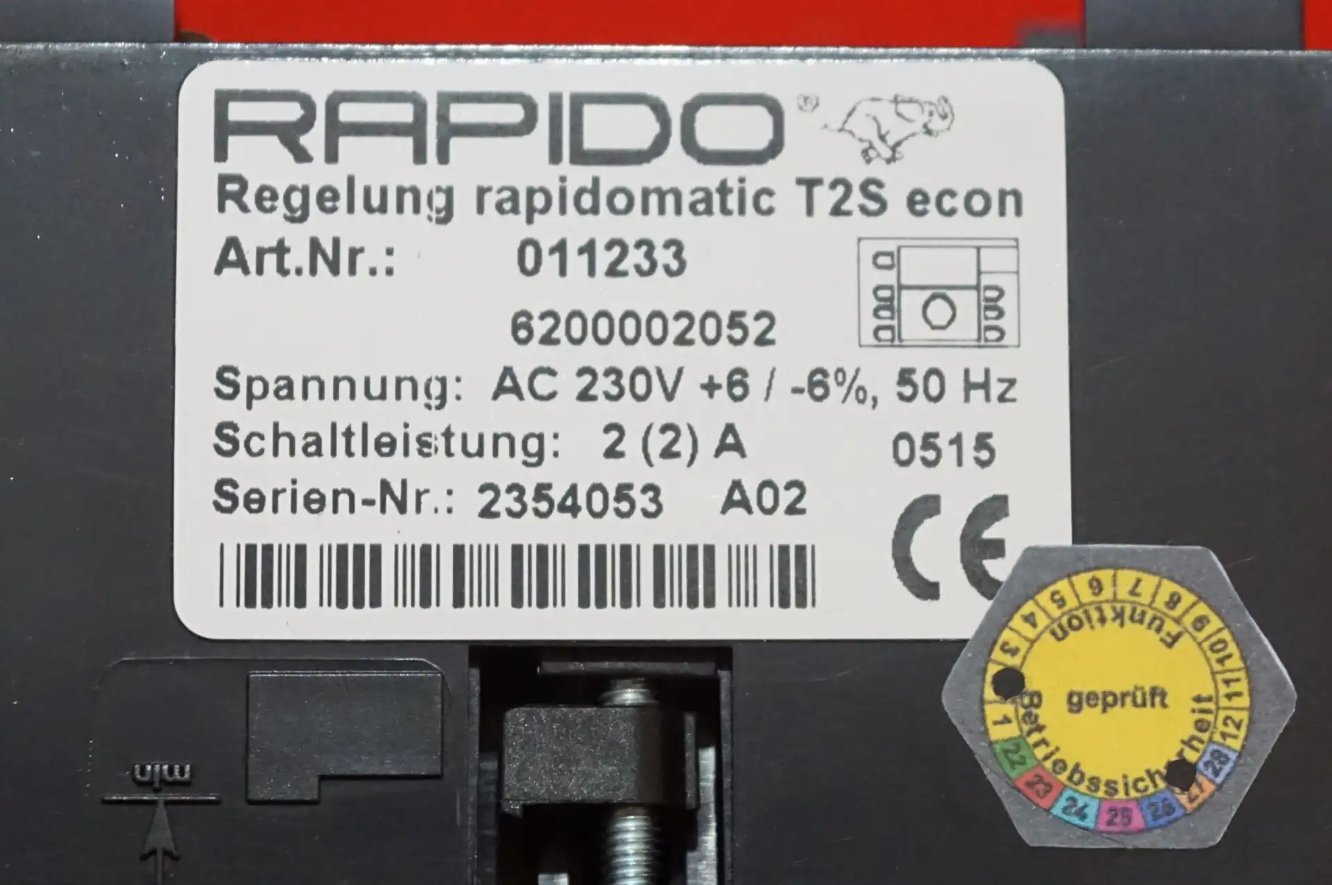EBV Heizungsregelung Theta Rapido Rapidomatic T2S econ – Ansicht 5