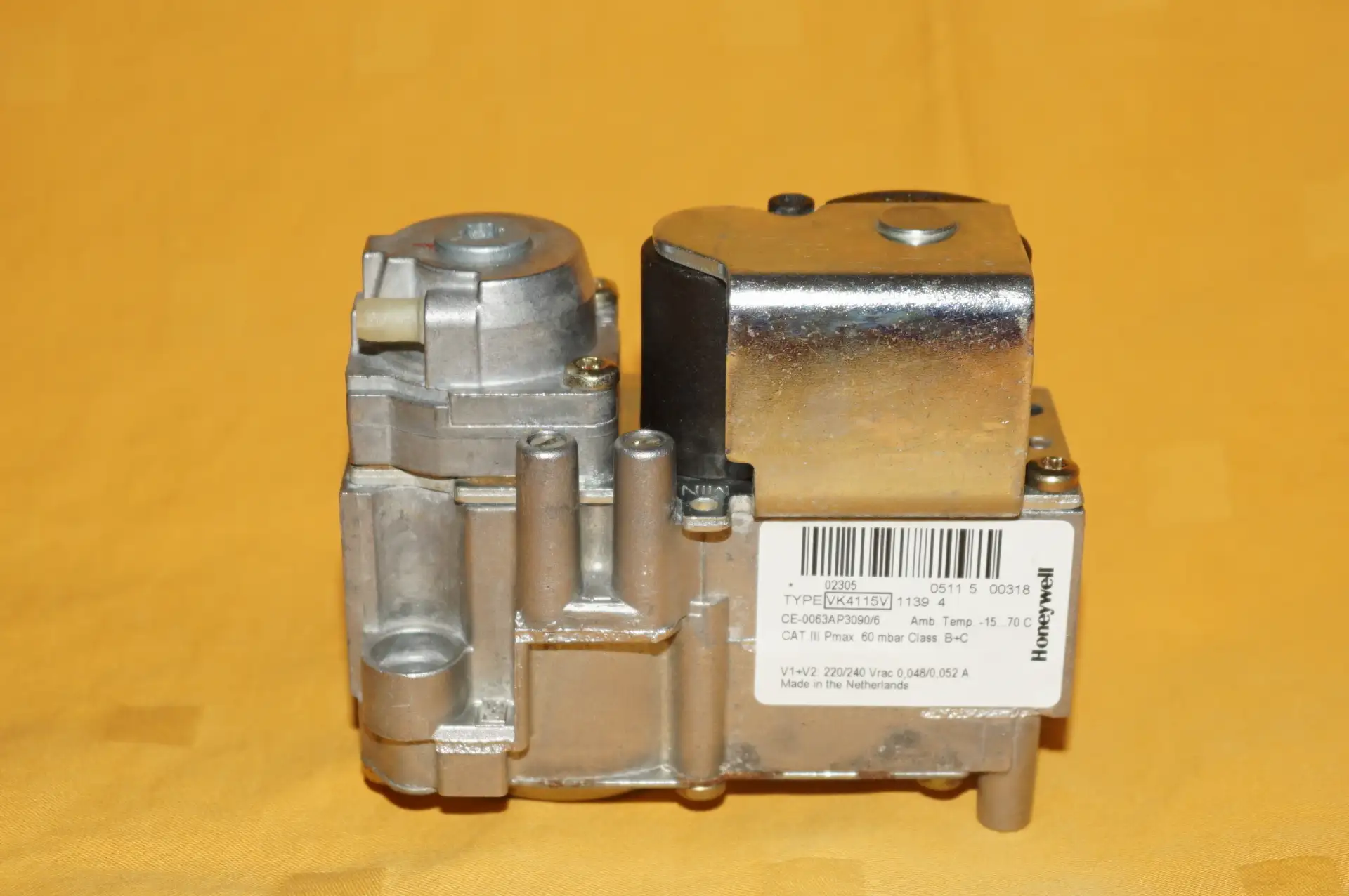 Honeywell / Resiseo Gaskombiregler VK4115 V  UNBENUTZT – Ansicht 2