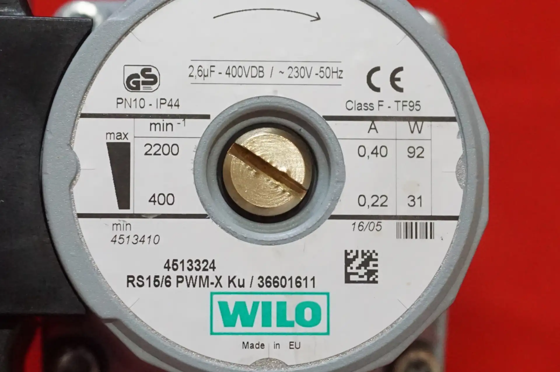 Wilo Heizungspumpe RS 15/6 PWM-X Ku – Ansicht 5