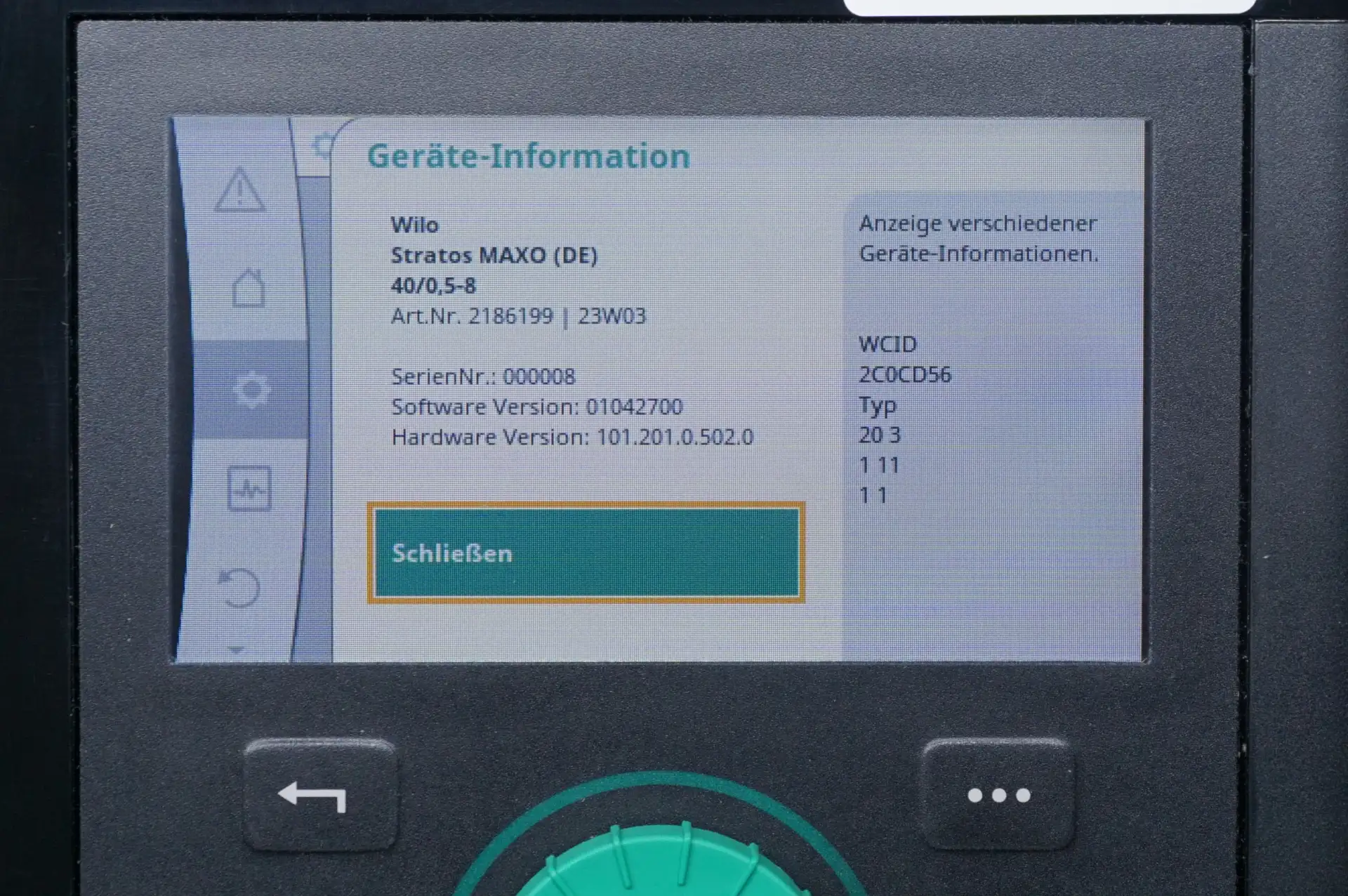 Wilo Stratos Maxo 40 /0,5-8 Hocheffizienzpumpe – Ansicht 11