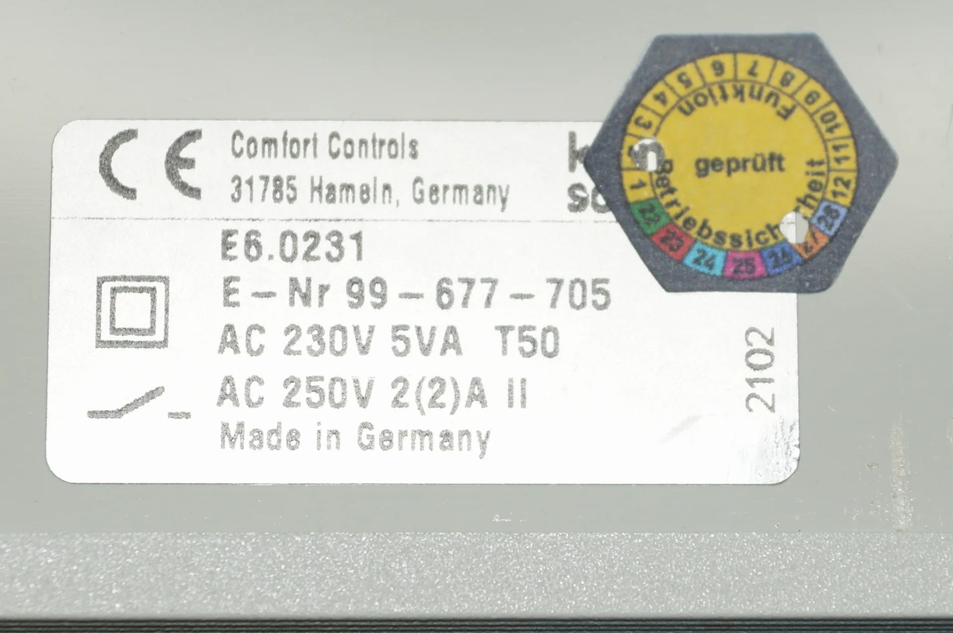 Kromschröder Heizungsregelung Elfatherm E6.0231 – Ansicht 6