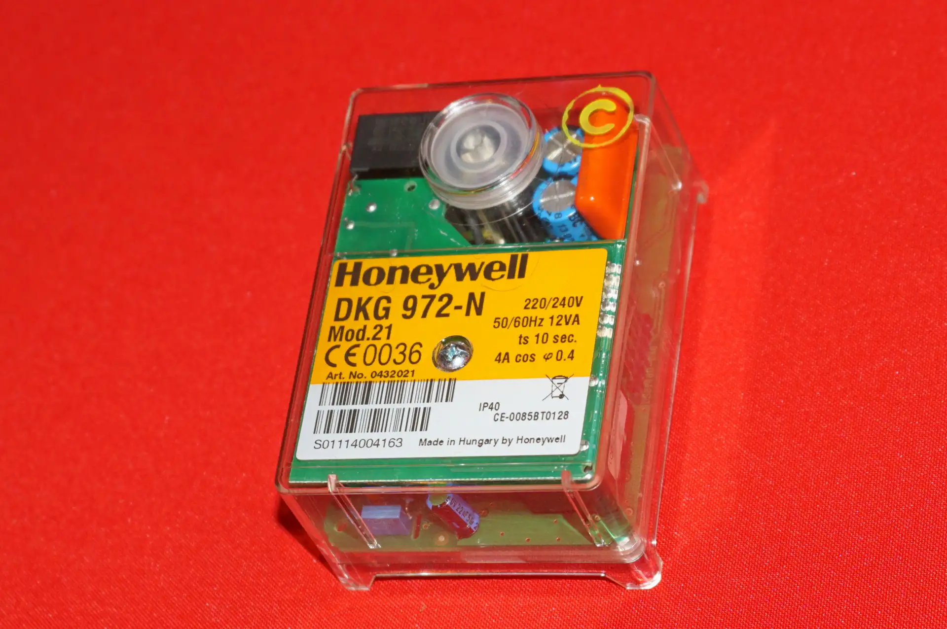 Honeywell DKG 972 – N Mod 21 Feuerungsautomat – Produktansicht