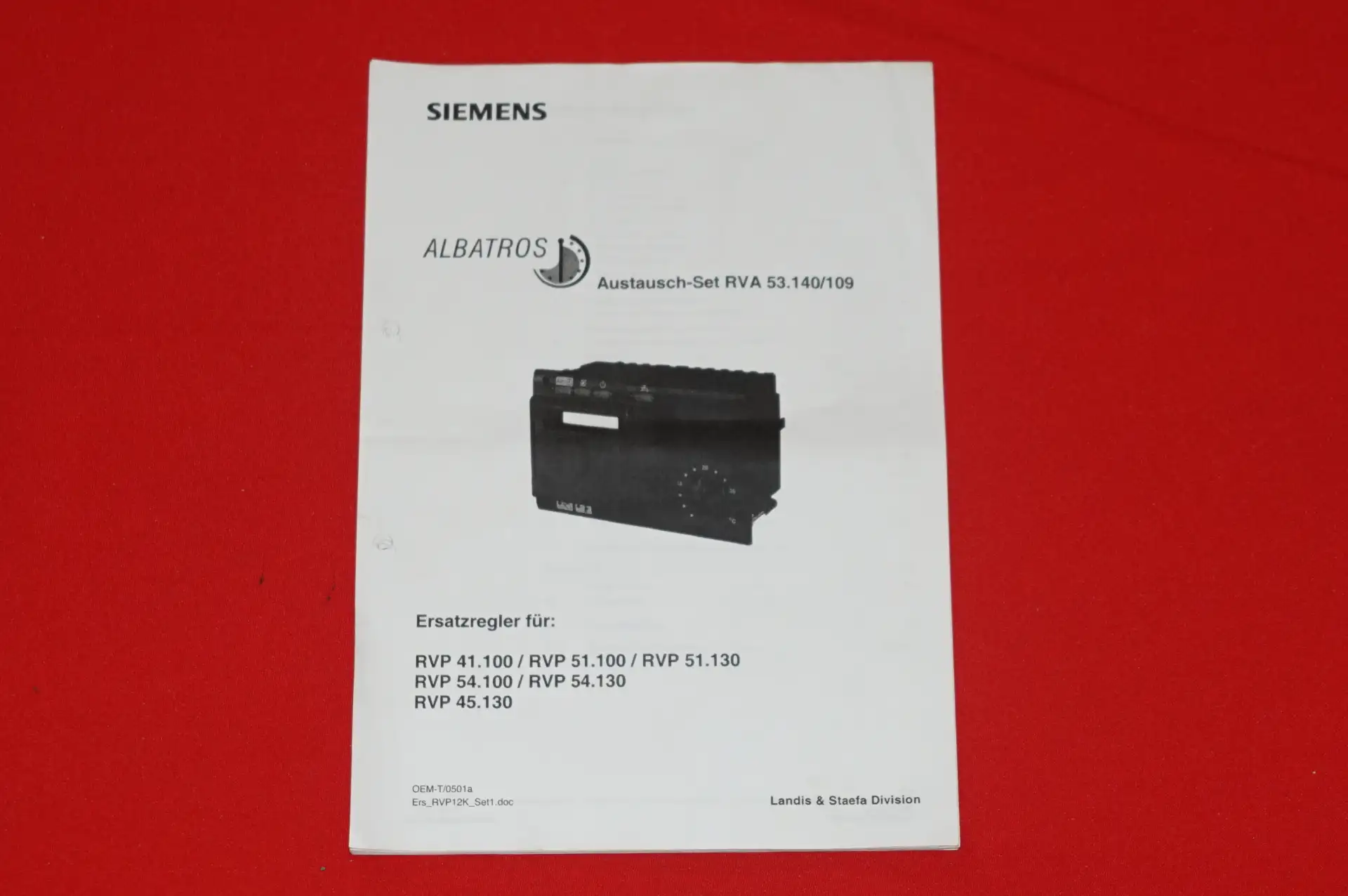Siemens / Landis & Staefa RVA 53.140 Kesselregelung – Ansicht 12