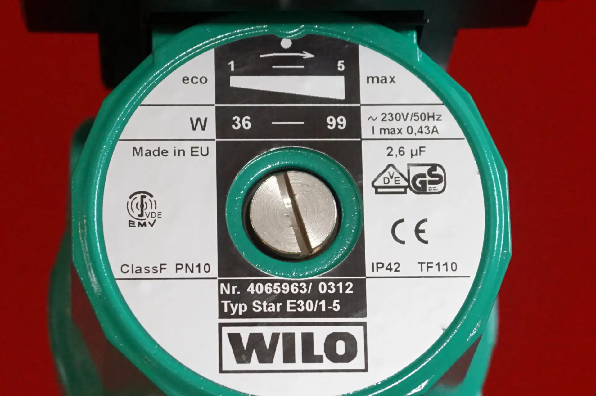 Wilo Heizungspumpe Star E 30/1-5 „NEU“ OVP – Ansicht 6