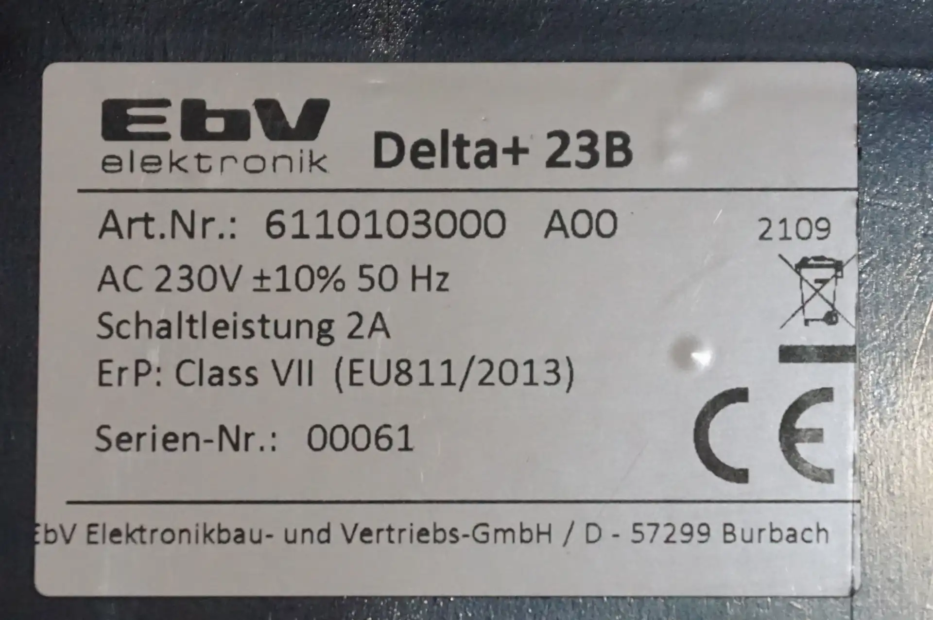 EBV Heizungsregelung Delta +23B – Ansicht 5