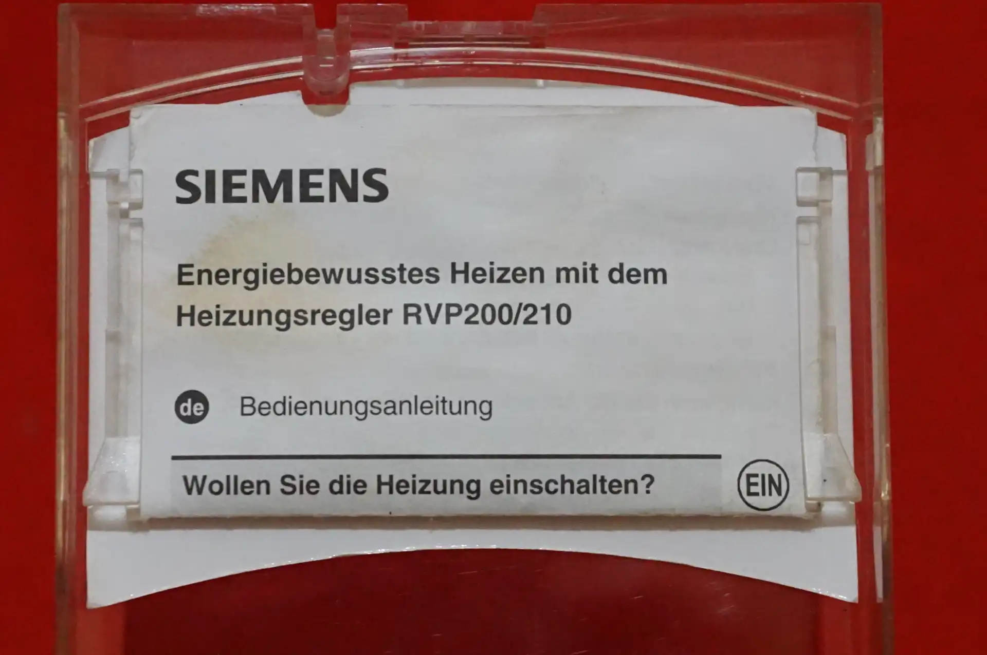 Siemens RVP 200.1 Kesselregelung Landis & Staefa – Ansicht 6