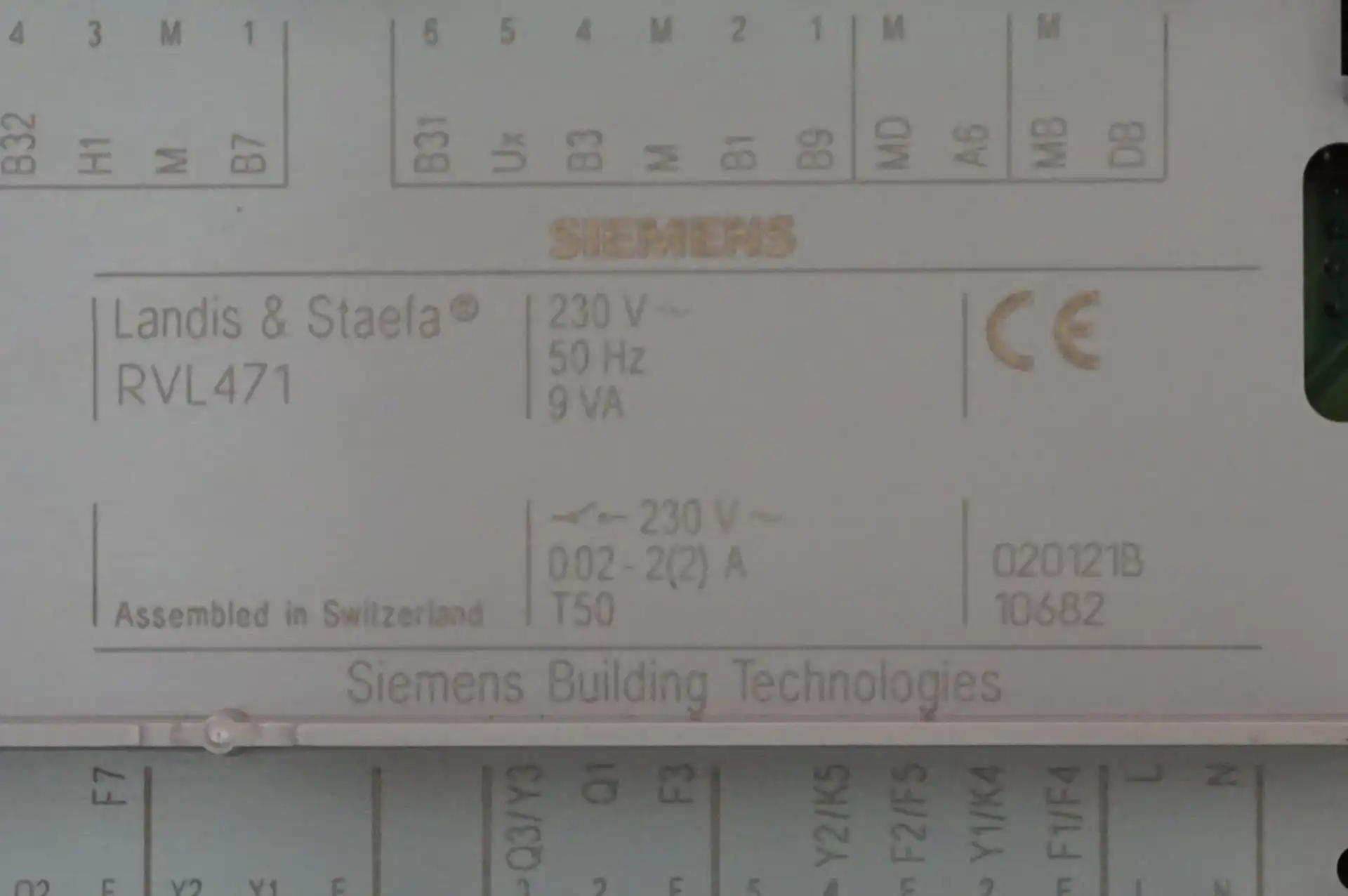 Siemens RVL 471 Heizungsregler multifunktional Landis & Staefa – Ansicht 9