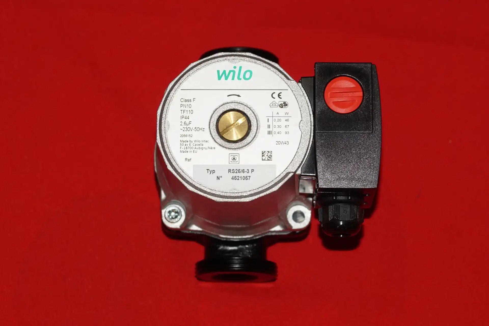 Wilo Heizungspumpe RS 25/6-3  130mm  UNBENUTZT – Ansicht 3
