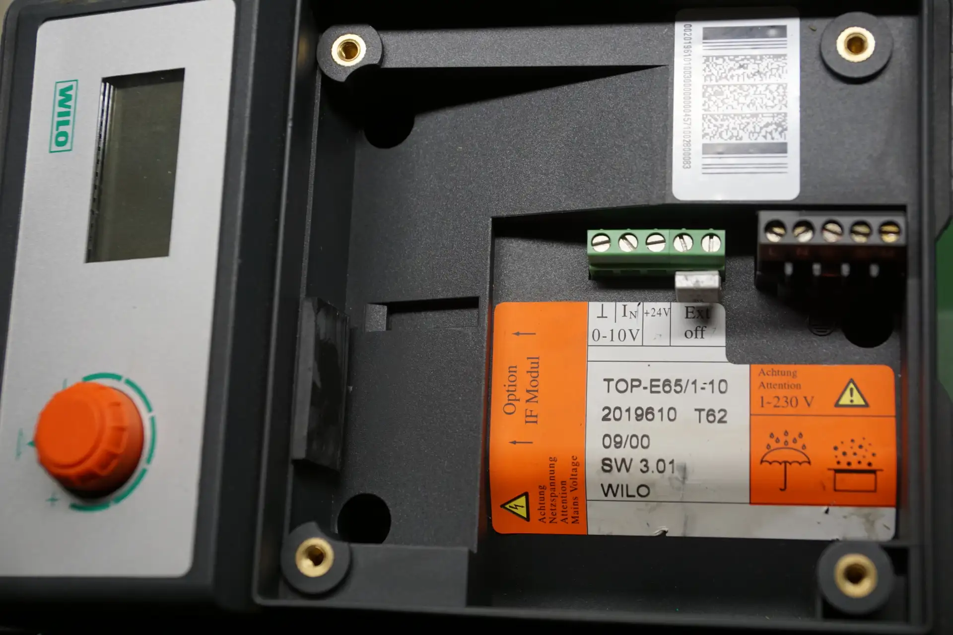 Wilo TOP E 65/1-10 Heizkreispumpe ohne Sockel MOT 65/1-10 und TOP ED 65/1-10 – Ansicht 10