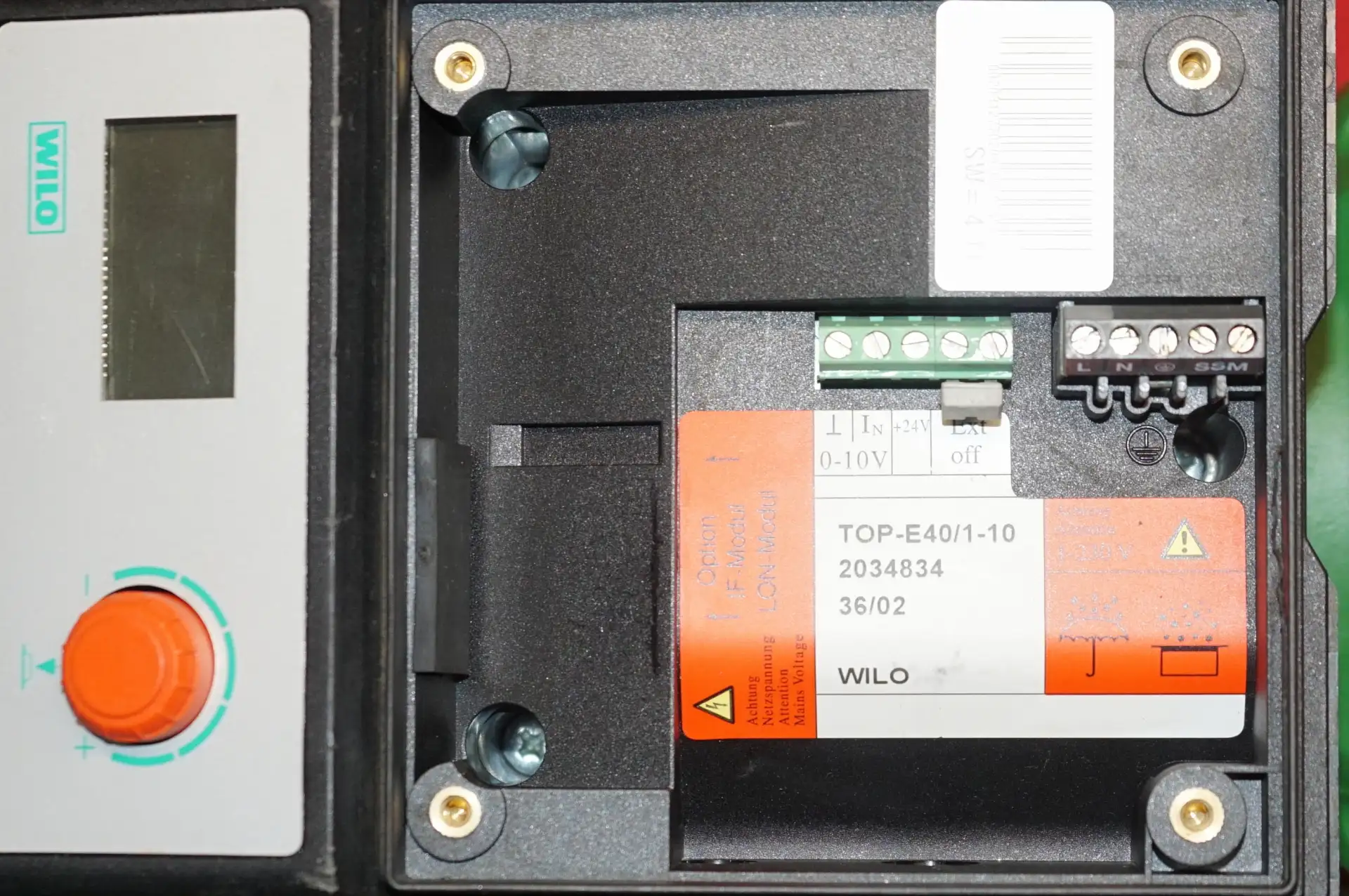 Wilo TOP E 40/1-10 Heizkreispumpe MOT 40/1-10 und TOP ED 40/1-10 ohne Sockel – Ansicht 9