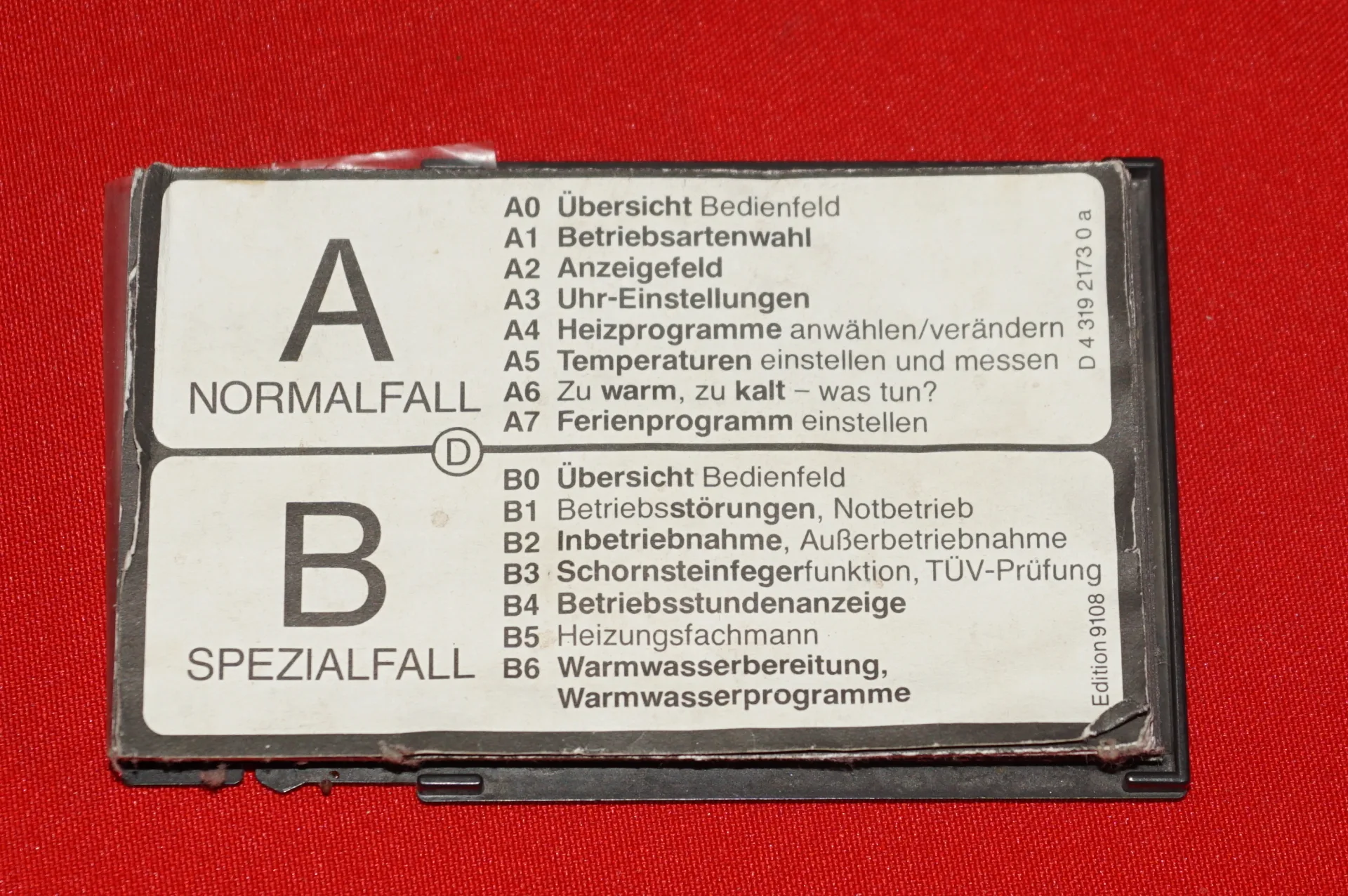 Brötje Eurotronic D Kesselregelung