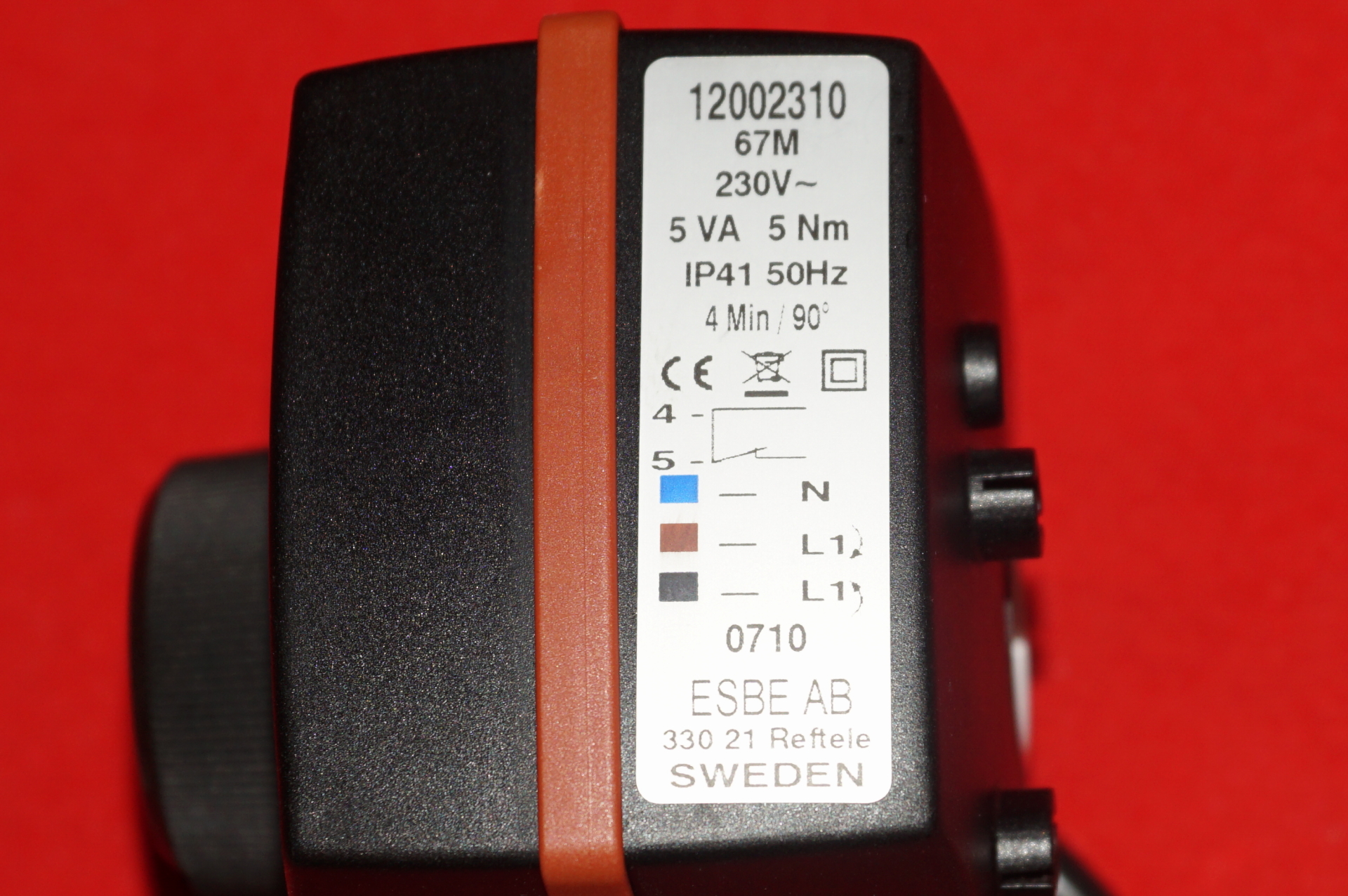 ESBE Stellmotor VC 4013, Antrieb inkl  3-Wege Ventil NEU