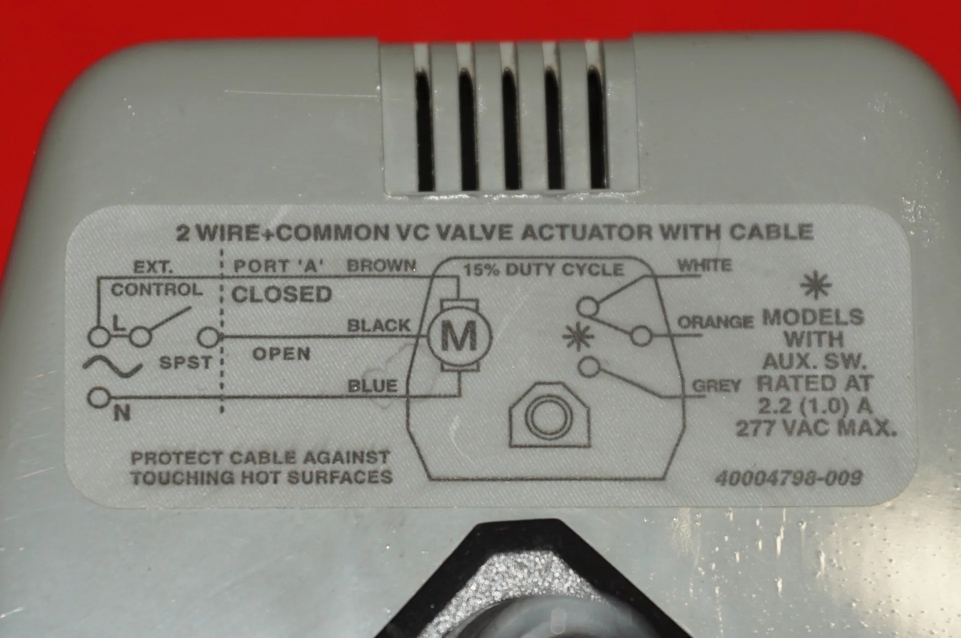 Honeywell Stellmotor 3-Wege inkl. Mischermotor VMM20 (Kopie)