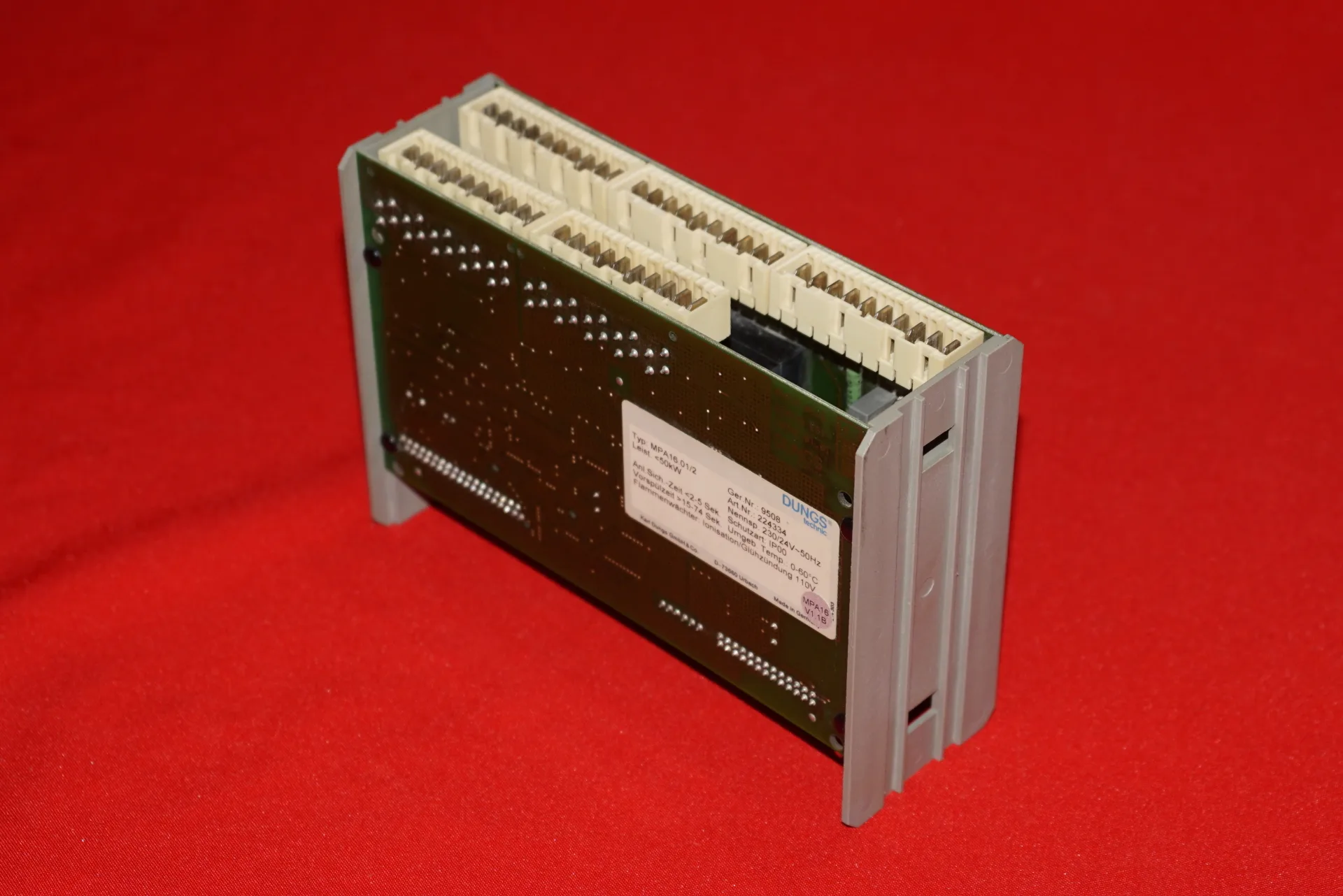 Elco Klöckner Flammenwächter / Reglerplatine MPA16.04 V3.00 TEM ( Dungs )