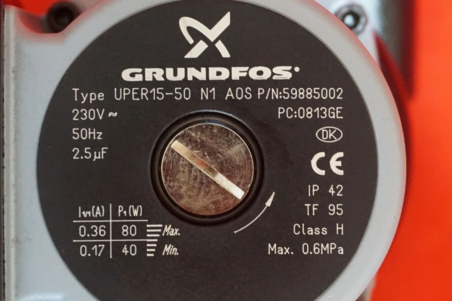 Grundfos UPER 15 – 50 130/180  Heizungspumpe