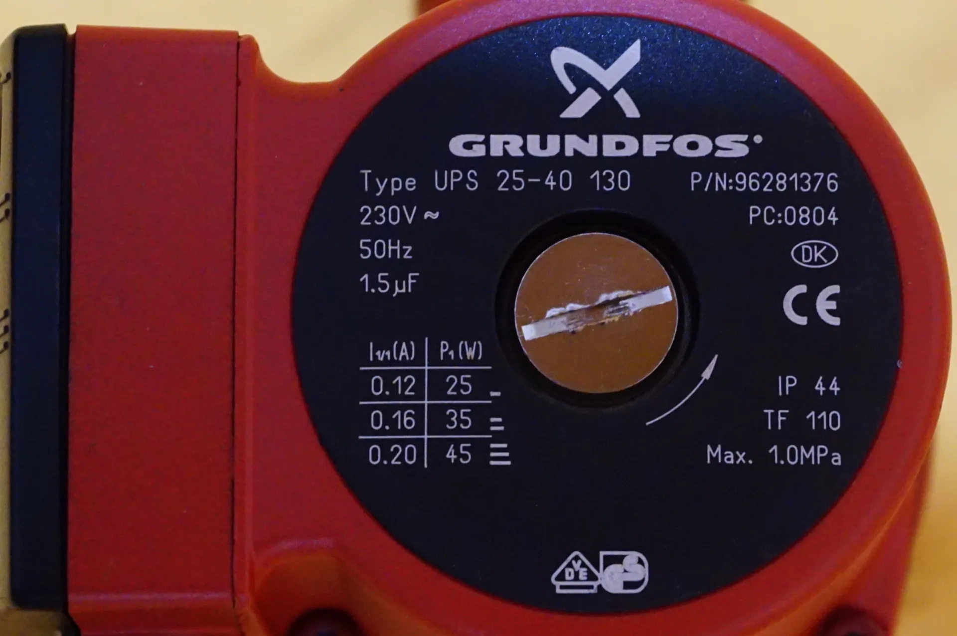 Grundfos UPS 25 - 40 130 Heizungspumpe