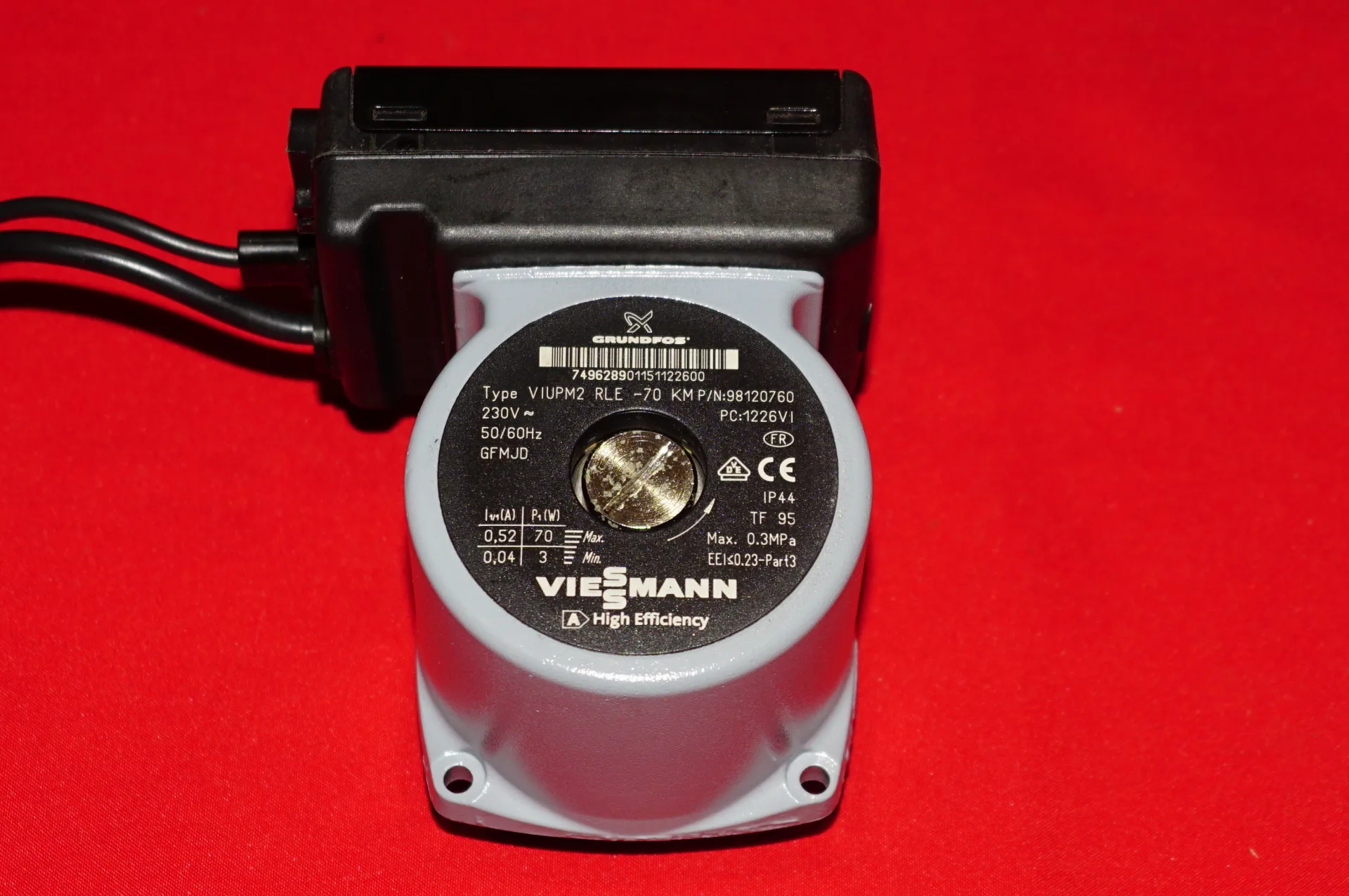 Grundfos / Viessmann VIUPM 2 RLE - 70 KM  Hocheffizienzpumpe