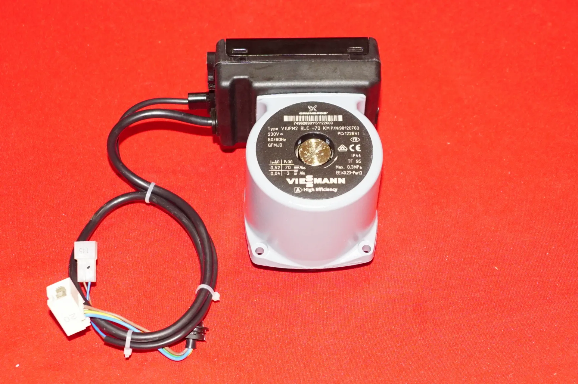 Grundfos / Viessmann VIUPM 2 RLE - 70 KM  Hocheffizienzpumpe