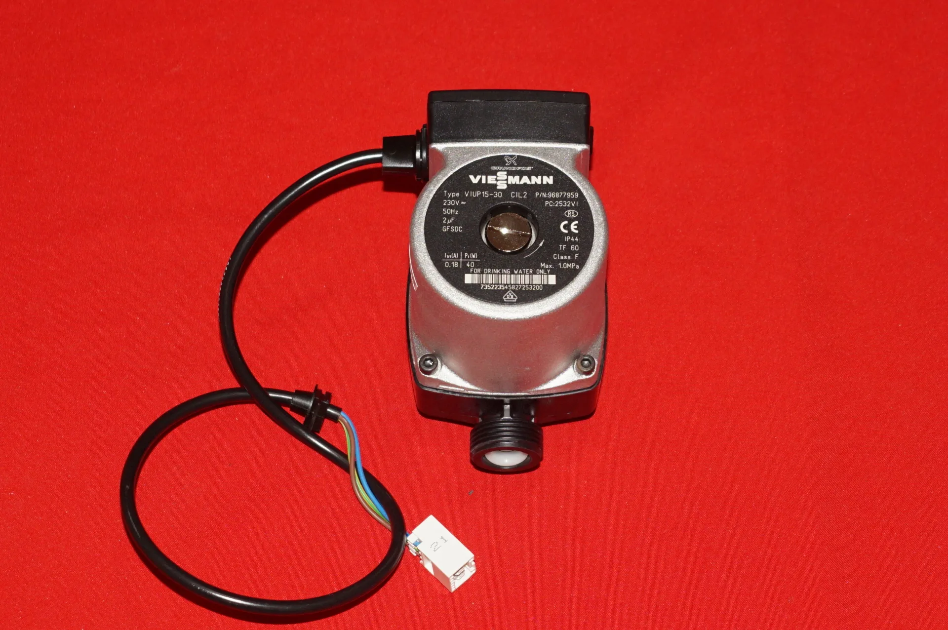 Grundfos / Viessmann (VI)UP  15 - 70 KM  Hocheffizienzpumpe 130mm (Kopie)