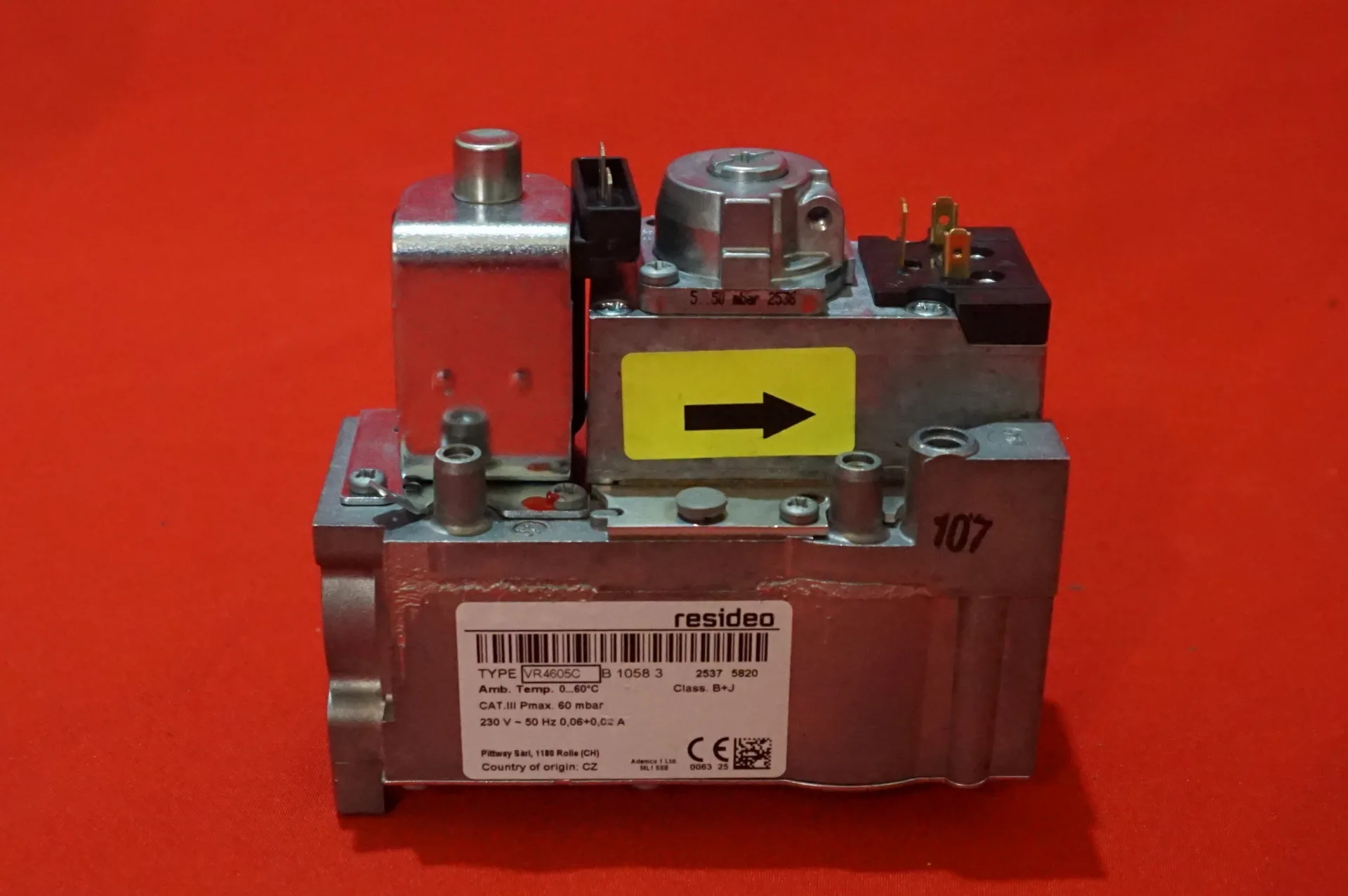 Honeywell Gaskombiregler VR4605C 1058 3