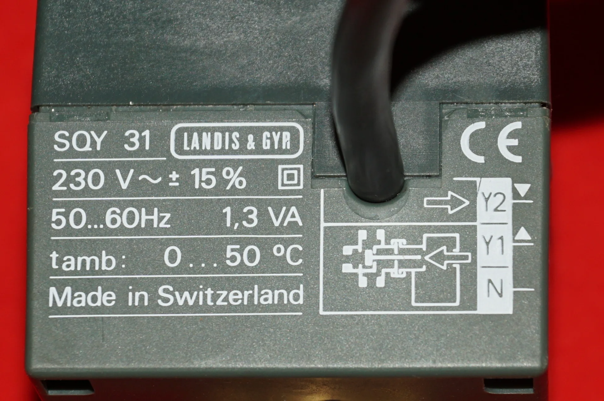 Landis & Gyr Mischermotor SQY31 Stellmotor ( Siemens )