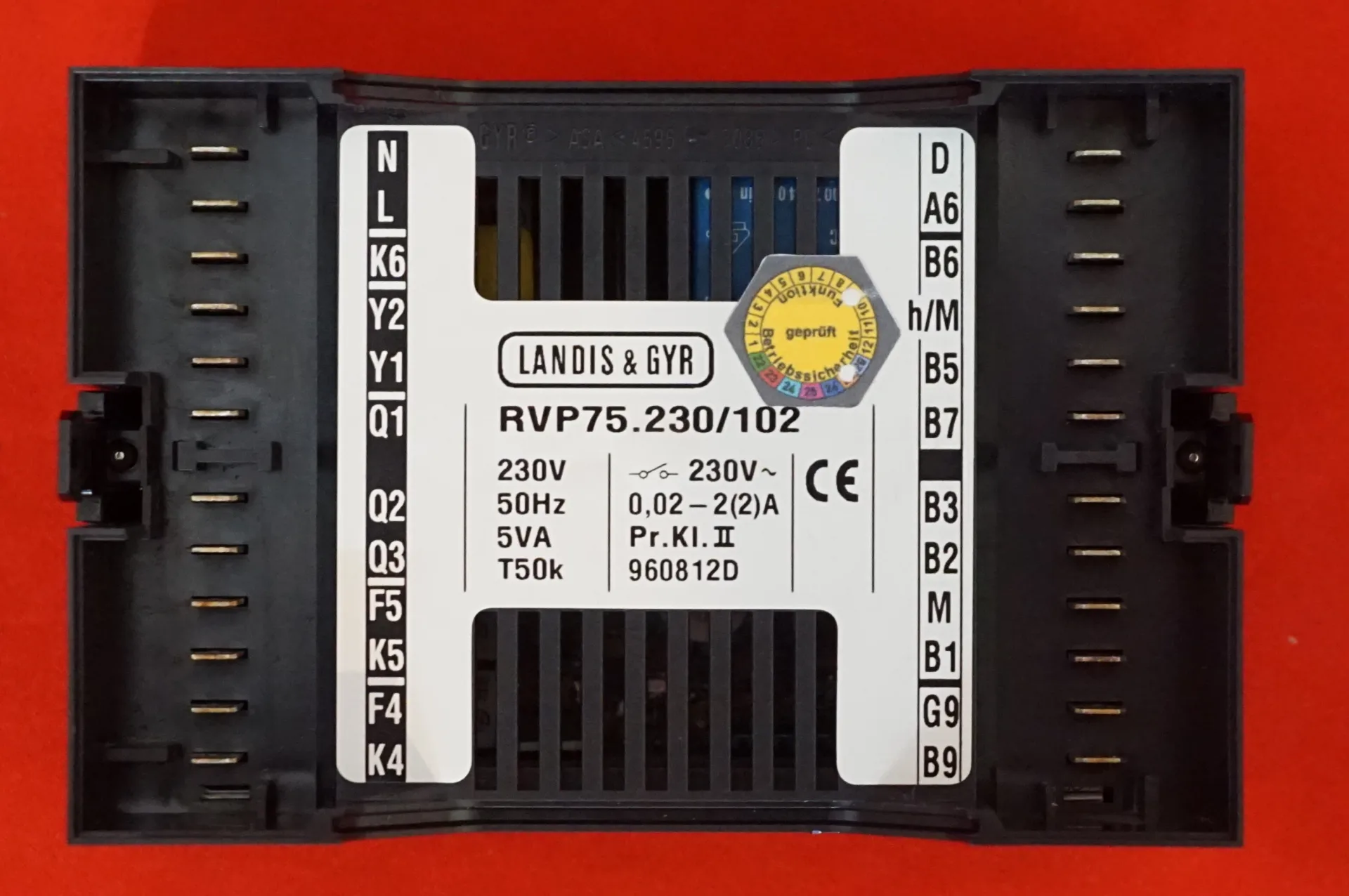 Landis & Gyr RVP75.230/102 Kesselregelung Siegermatic S 48 DB