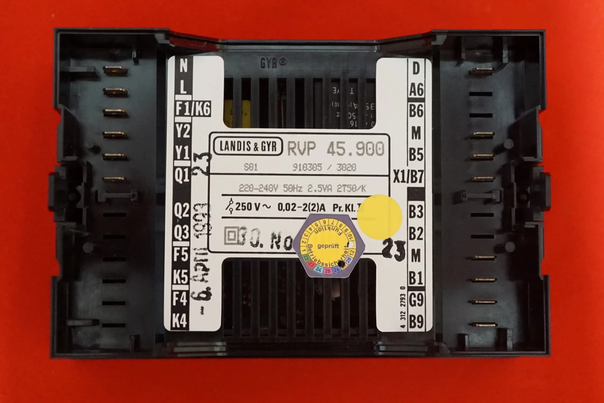 Landis & Gyr RVP45.900 Kesselregelung Weishaupt WRD 2.1
