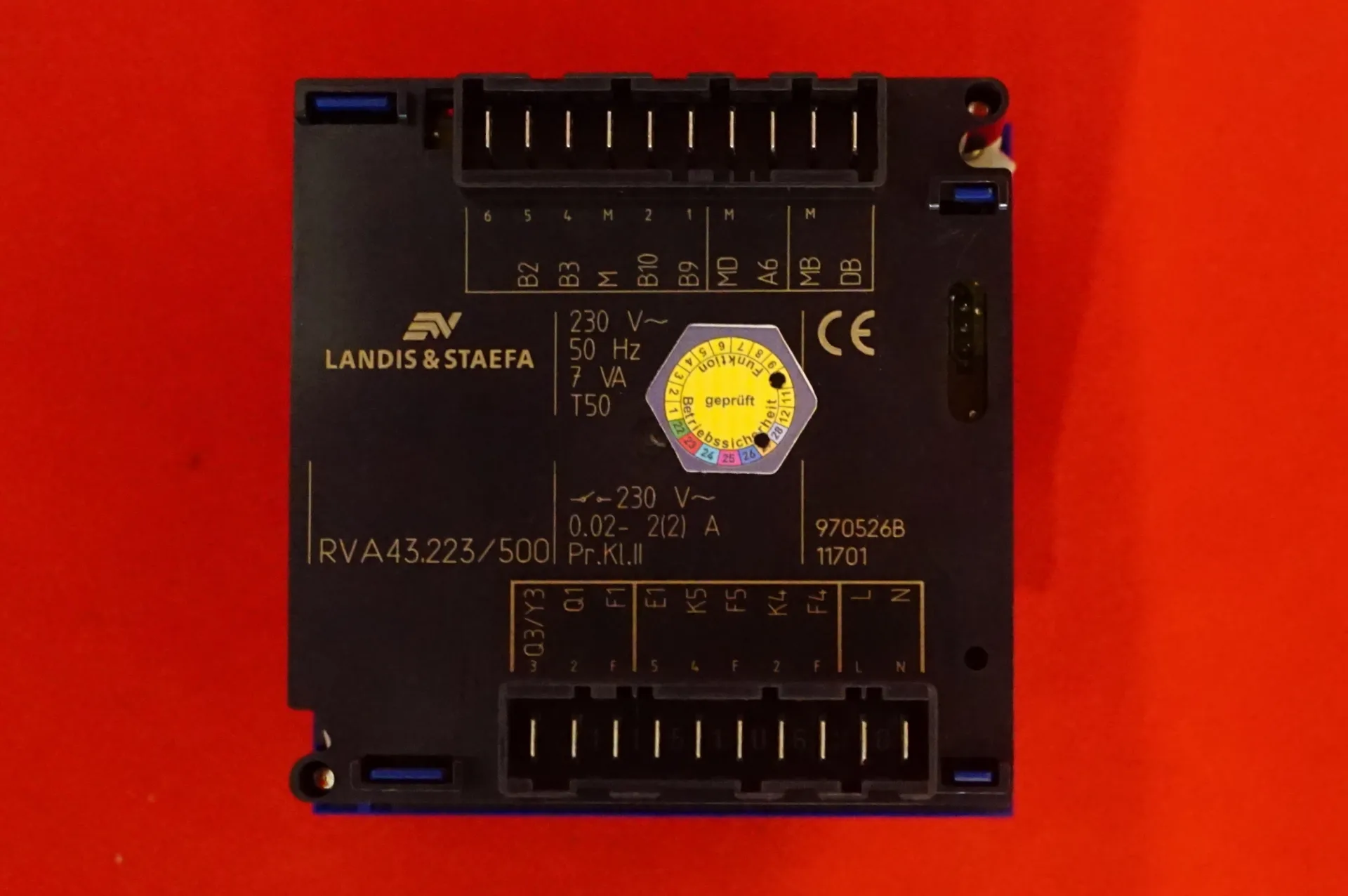 Siemens / Landis & Staefa / Brötje RVA33.121 Eurocontrol K ( Maprotherm MRK )
