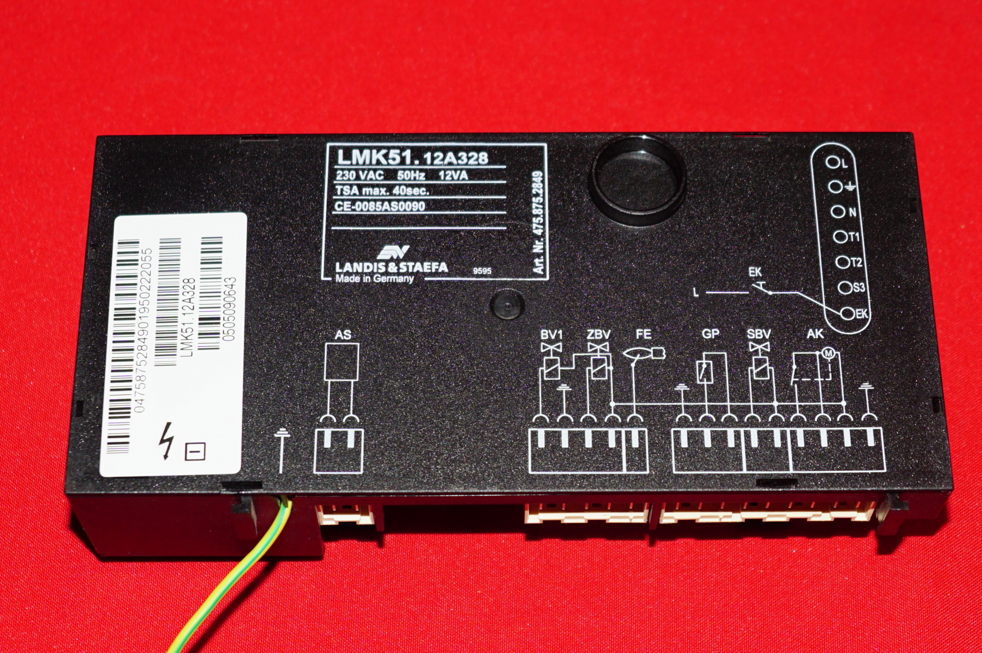 Landis & Staefa LMK 51.12A328 Gasfeuerungsautomat